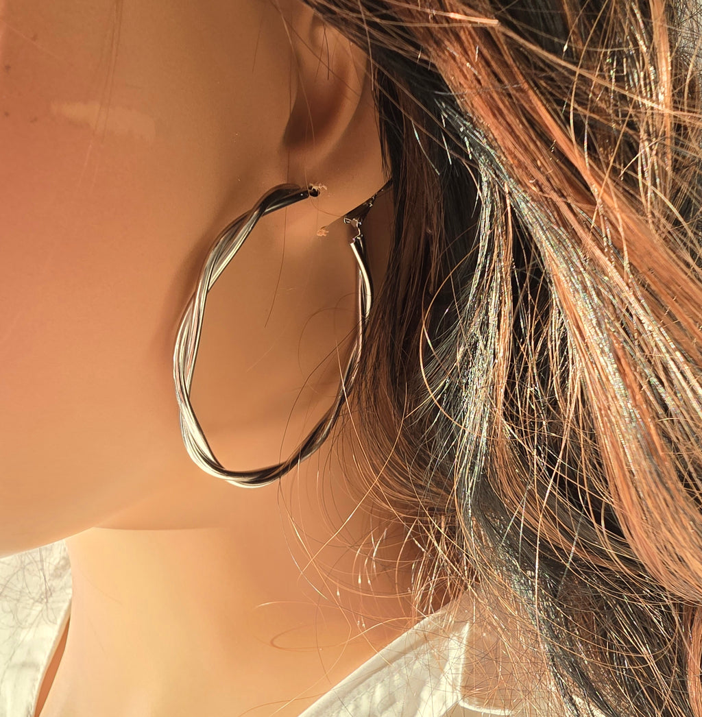 Boucles d'oreilles créole ANNIE