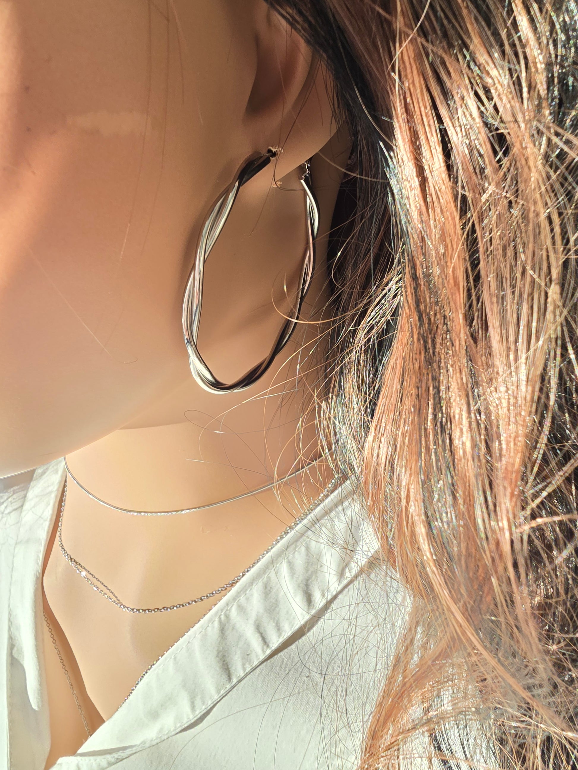 Boucles d'oreilles créole ANNIE