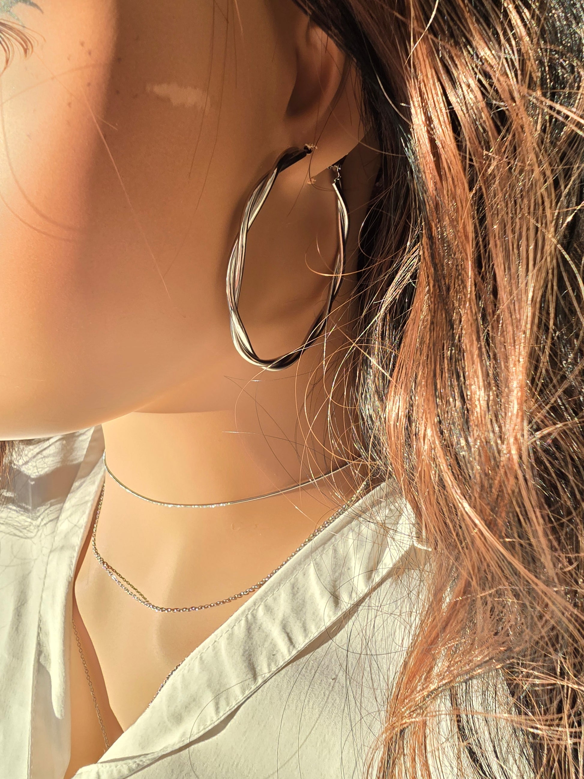 Boucles d'oreilles créole ANNIE