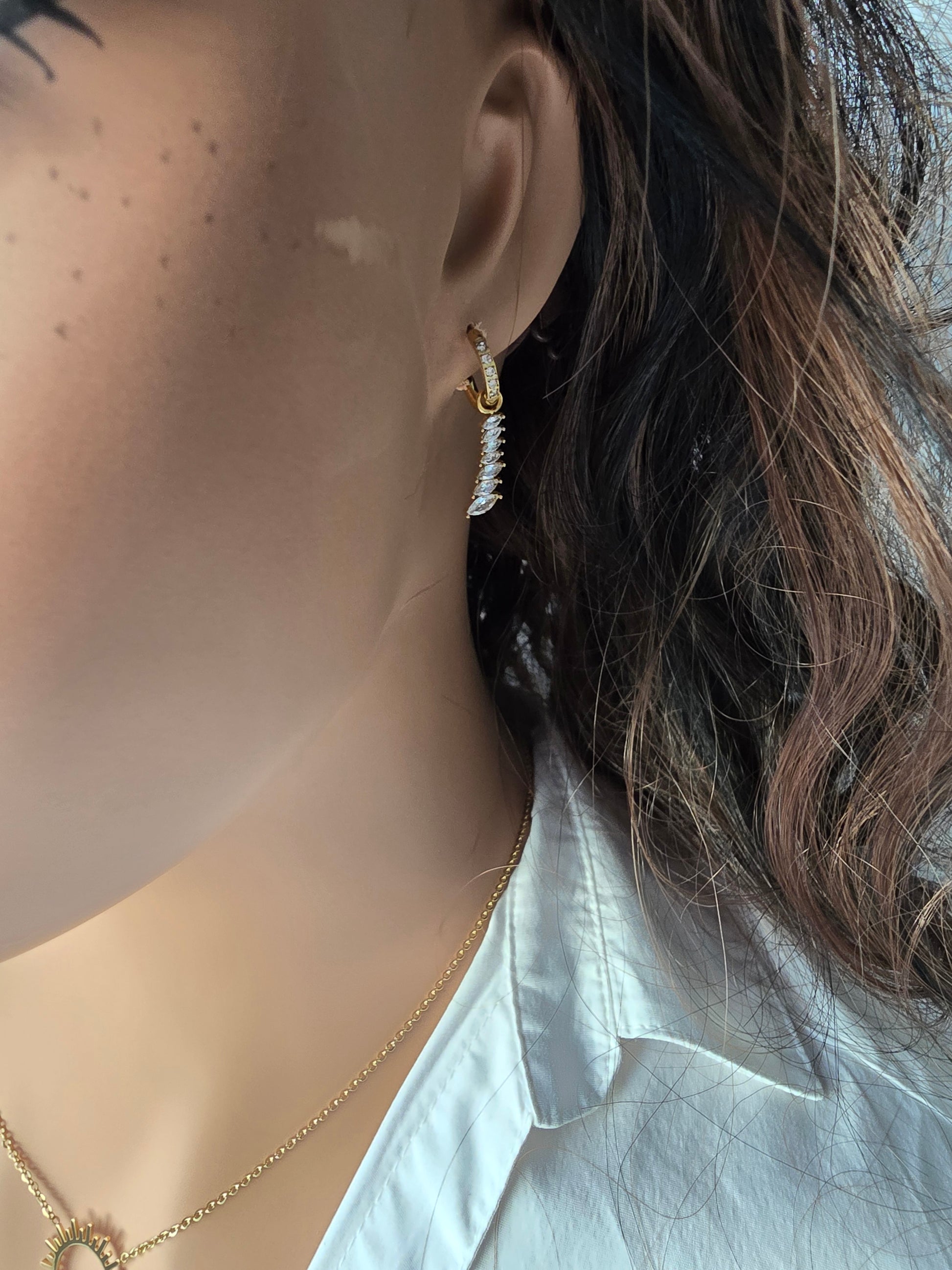 Boucles d'oreilles RUBY