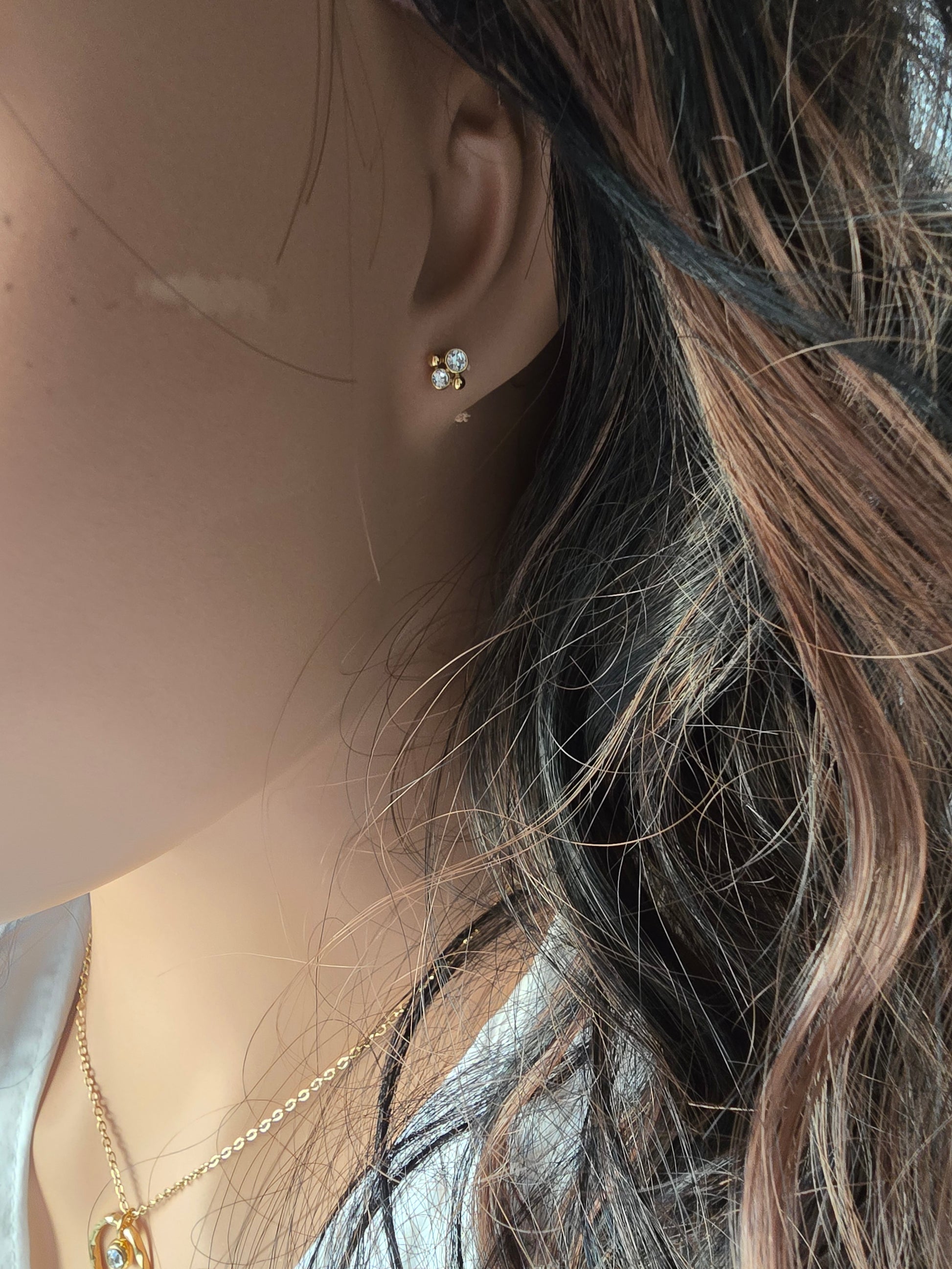 Lot de 6 puces d'oreilles MARYSE