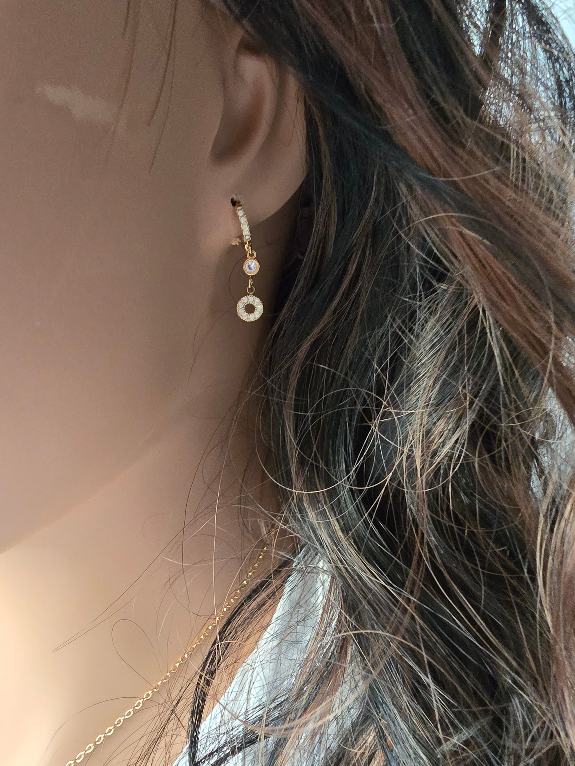 Lot de 6 puces d'oreilles MARYSE