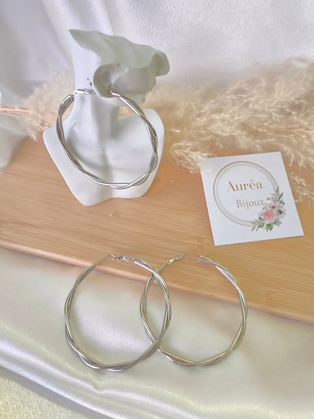 Boucles d'oreilles créole ANNIE