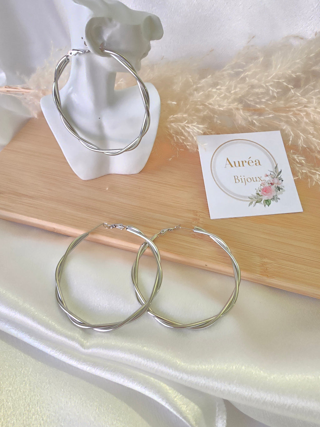 Boucles d'oreilles créole ANNIE