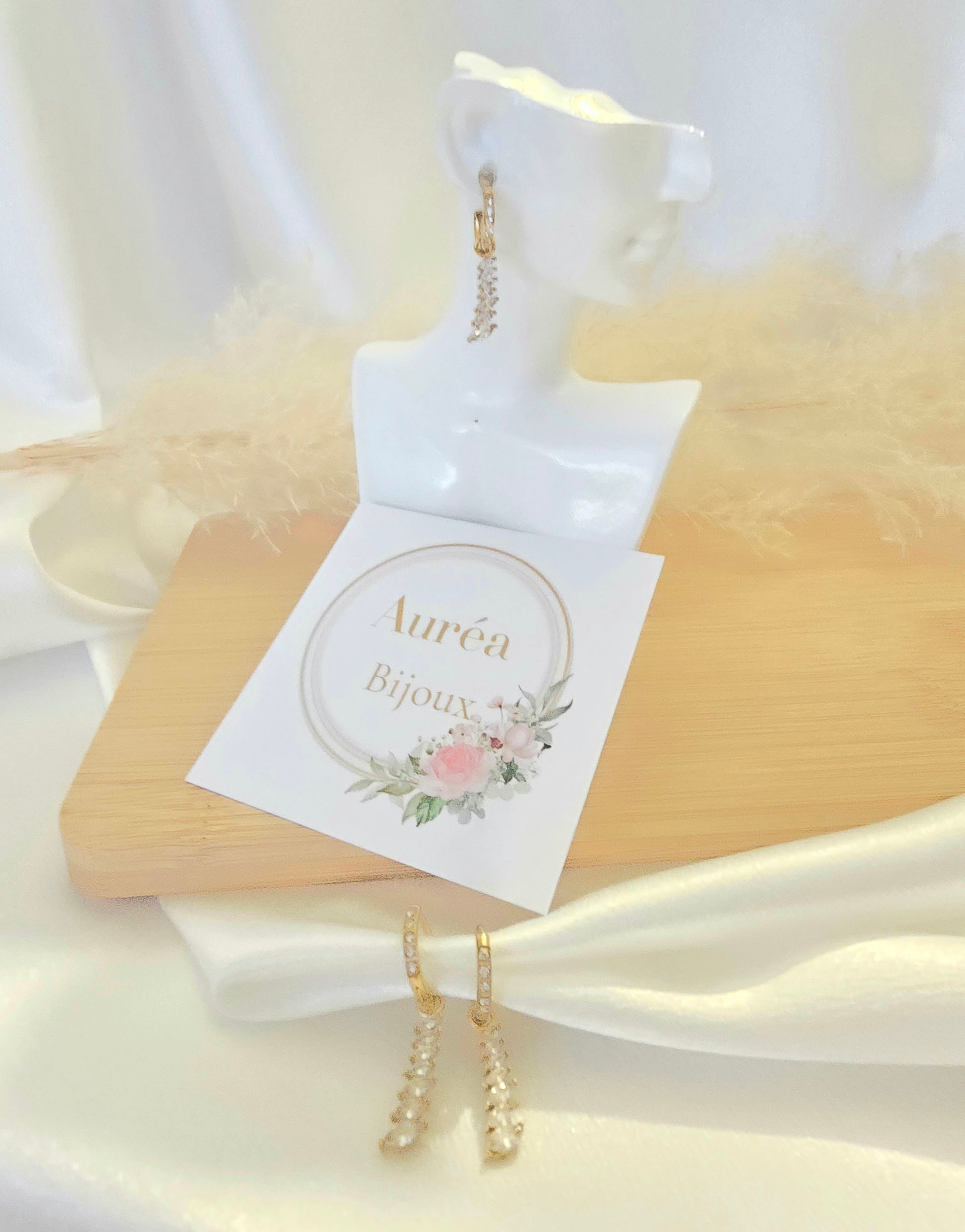 Boucles d'oreilles RUBY