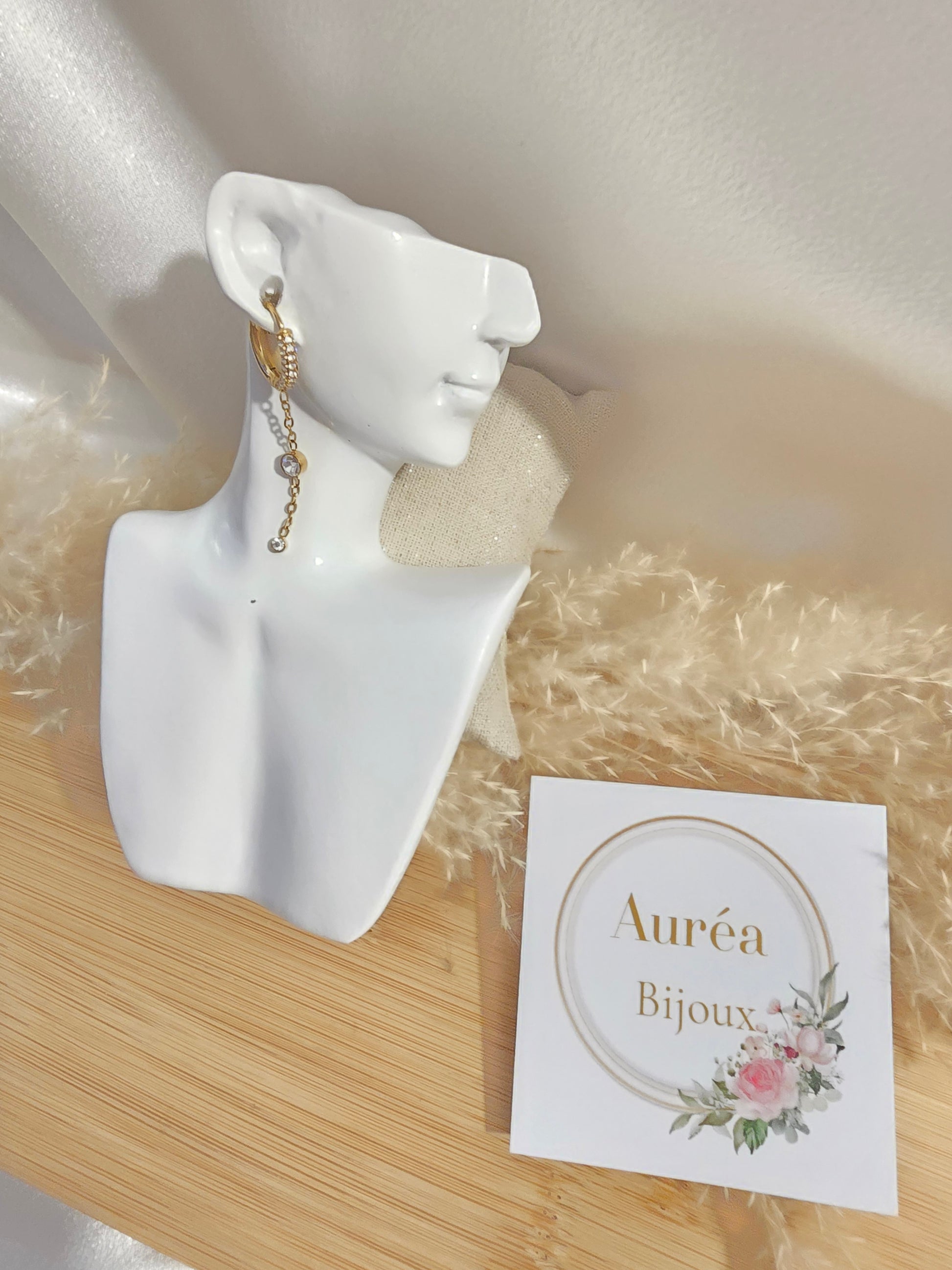 Lot de 6 puces d'oreilles MARYSE