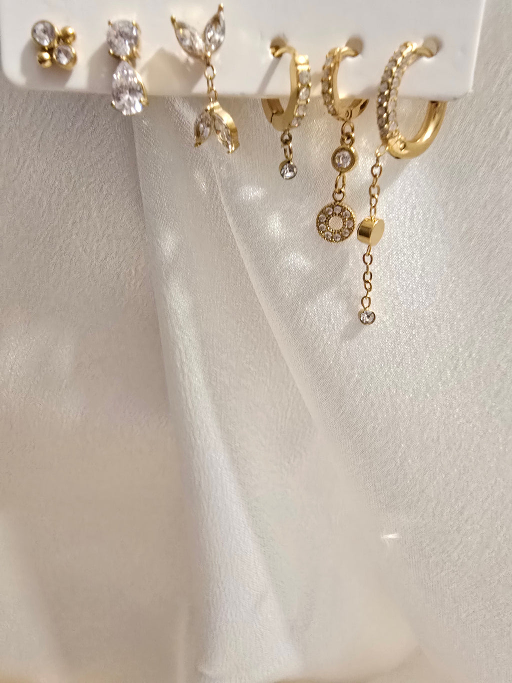 Lot de 6 puces d'oreilles MARYSE