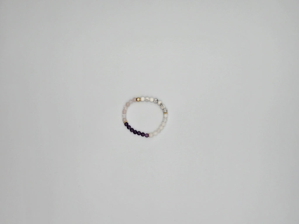 Rituel Complet Sommeil Réparateur - Pochon & Bracelet Lithothérapie