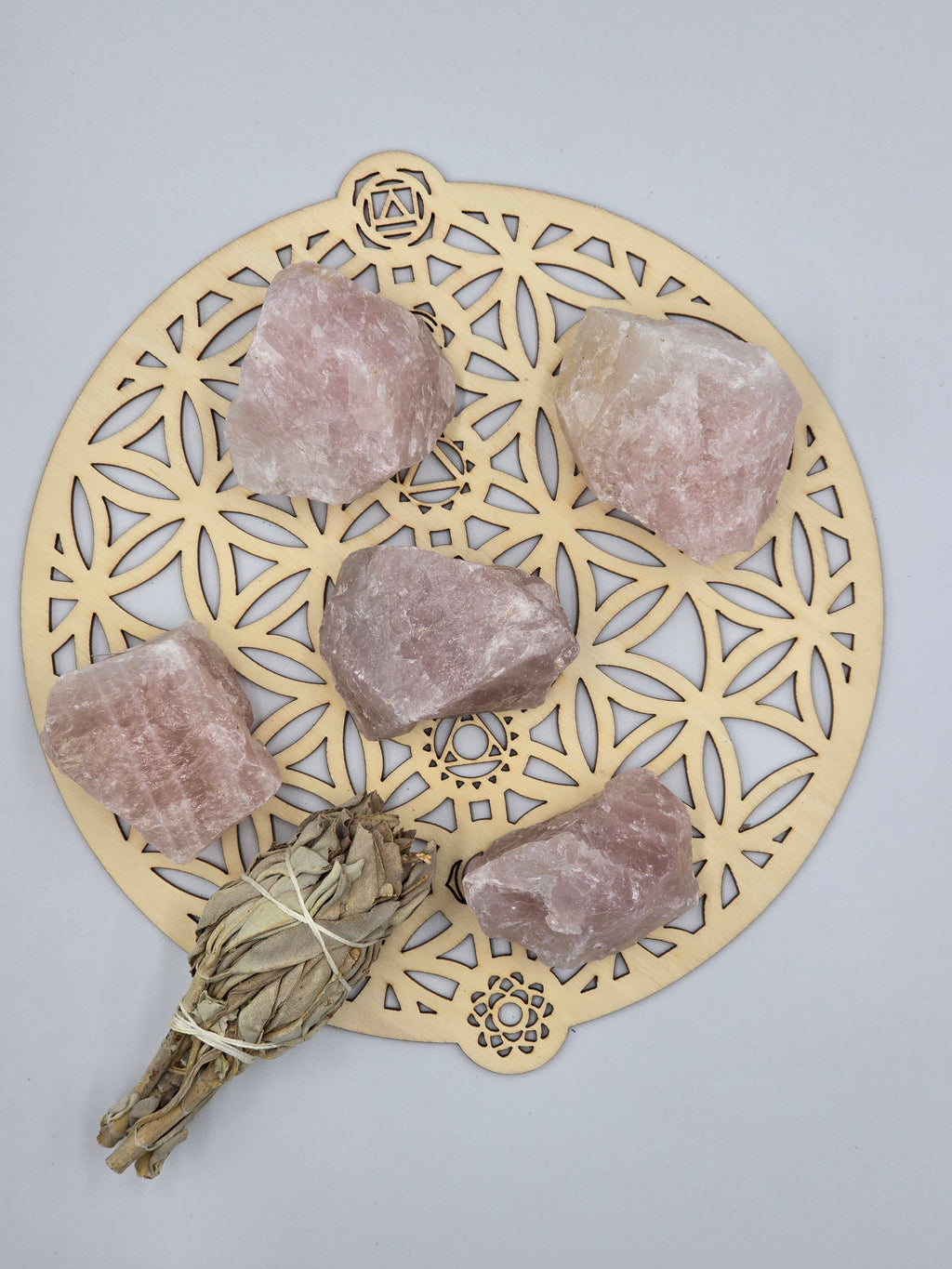 Bloc de Quartz Rose Brut - Grande Qualité 5 cm