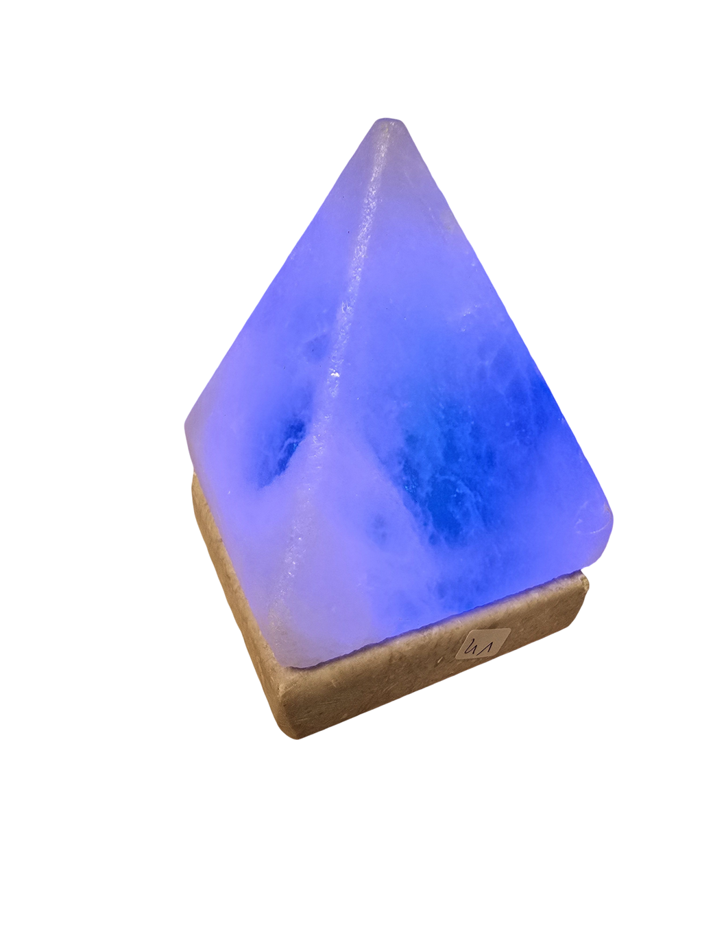 Lampe de Sel Multicolore – Pyramide 12 cm | USB