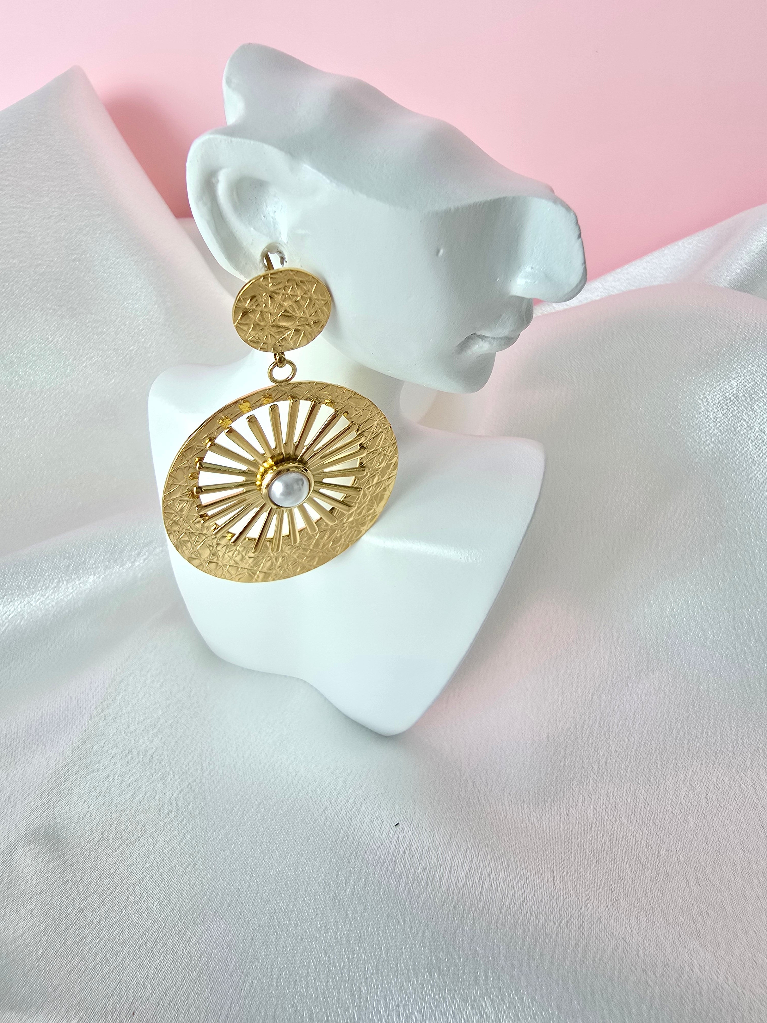 Boucles d'oreilles Calypso