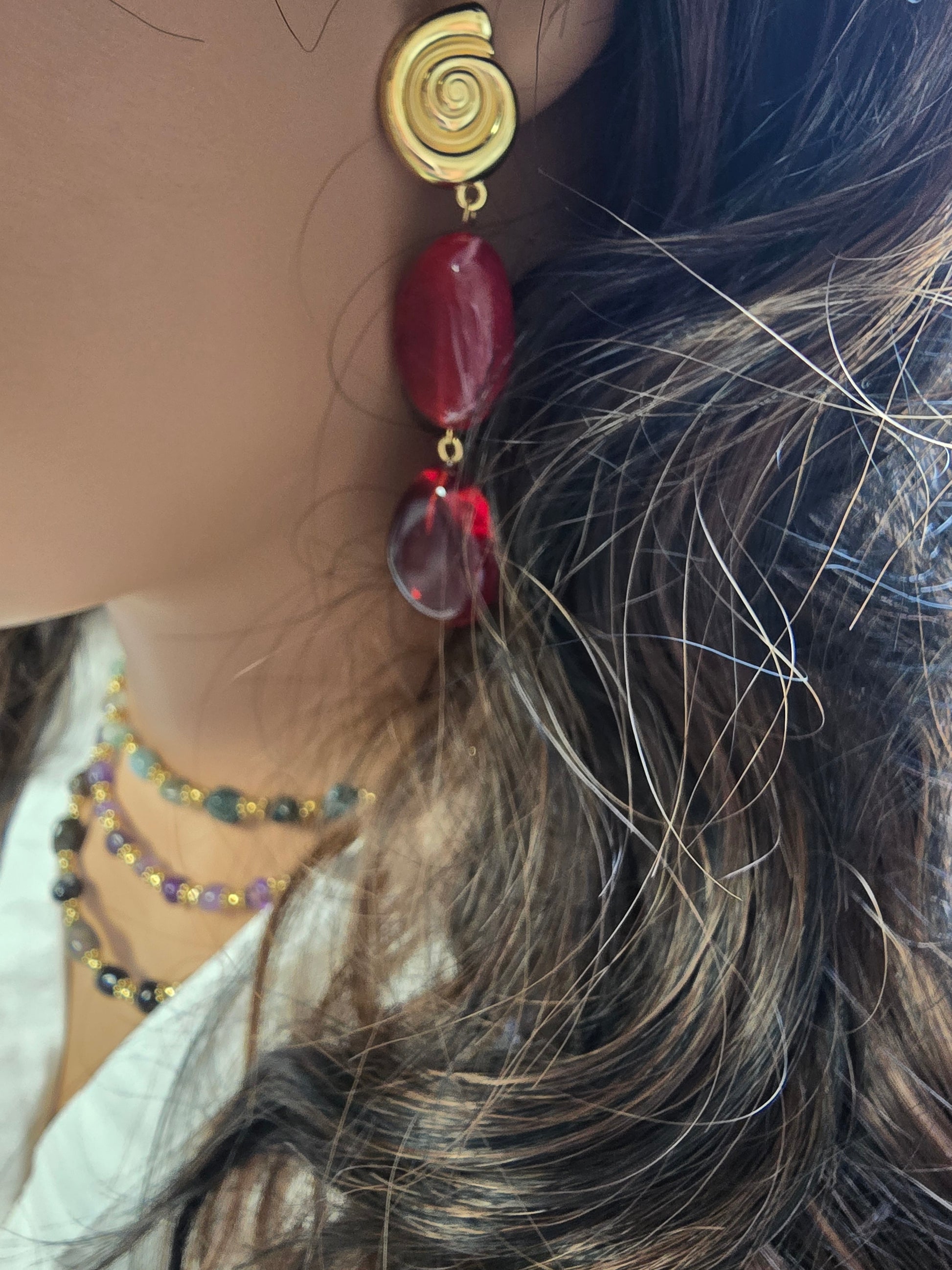 Boucles d'oreilles IRIS