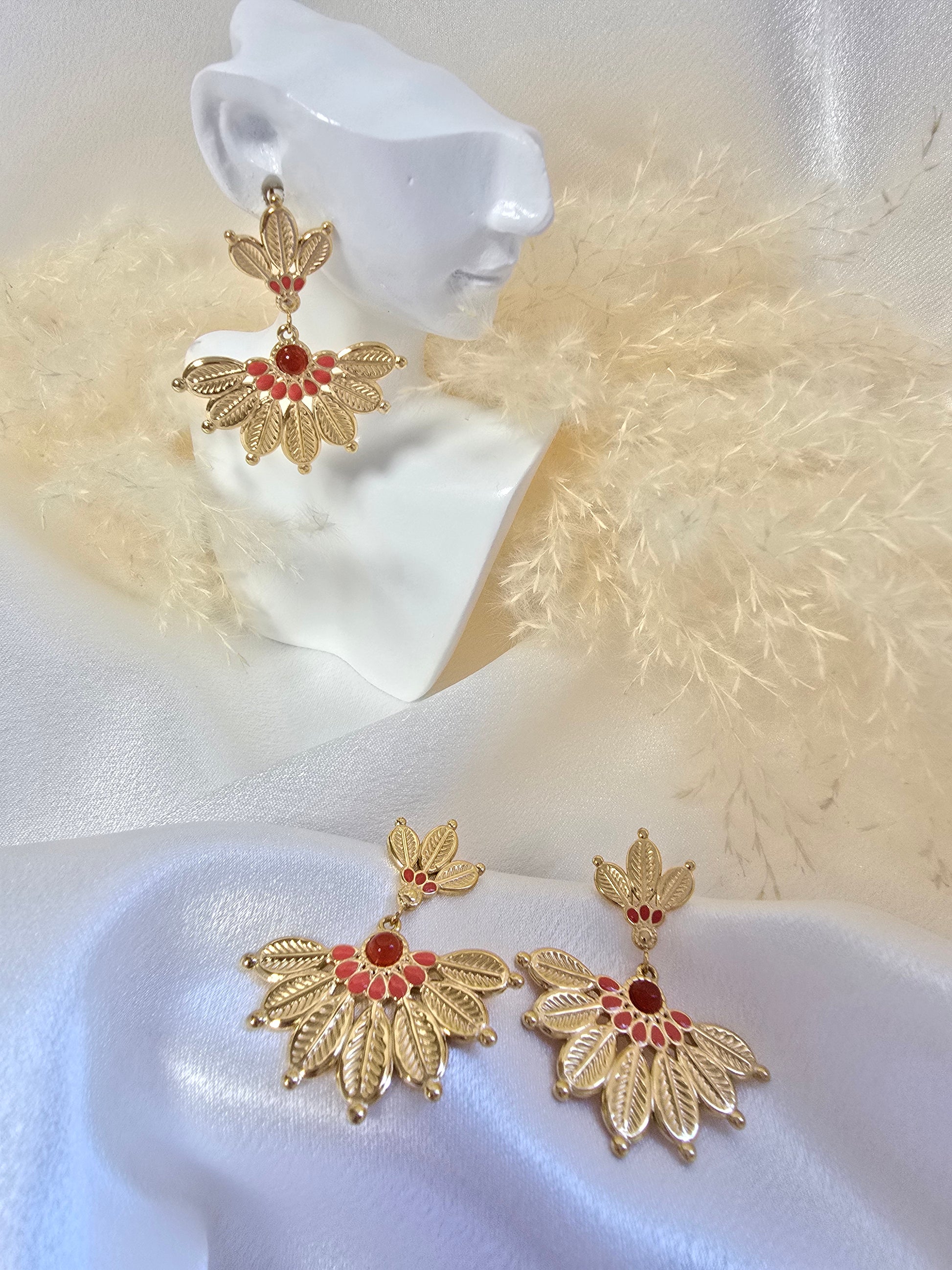 Boucles d'oreilles HINA