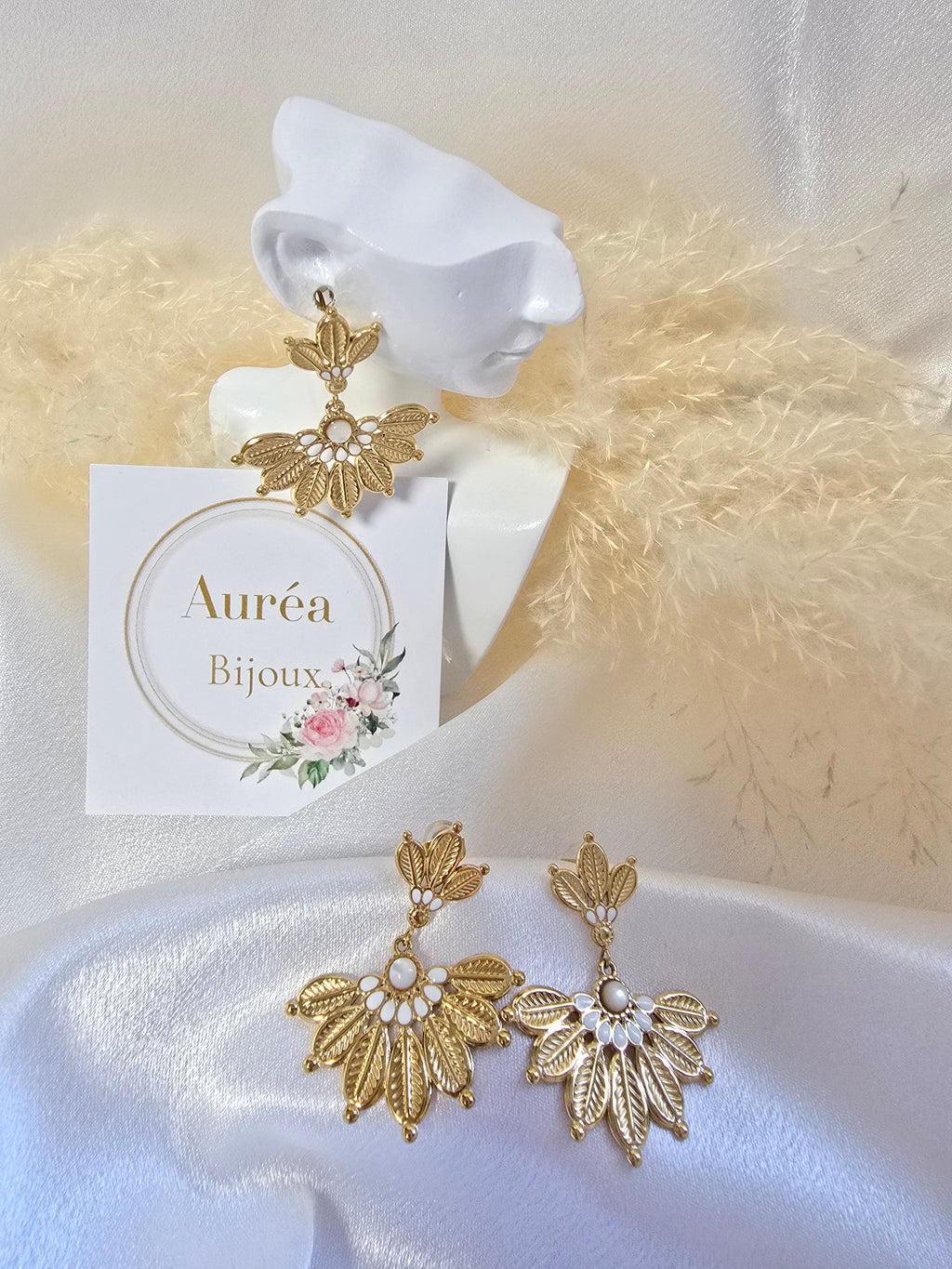 Boucles d'oreilles HINA