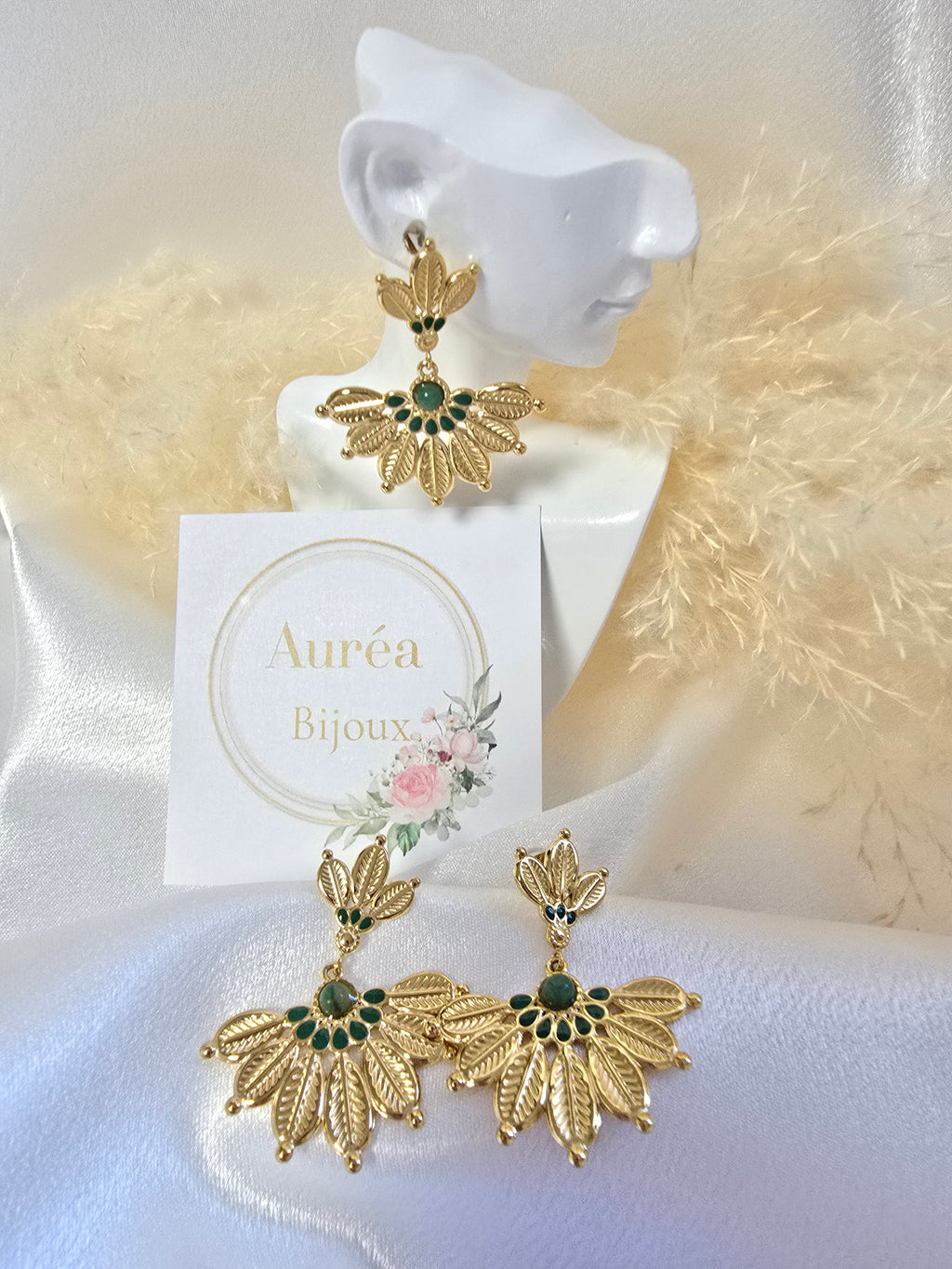 Boucles d'oreilles HINA