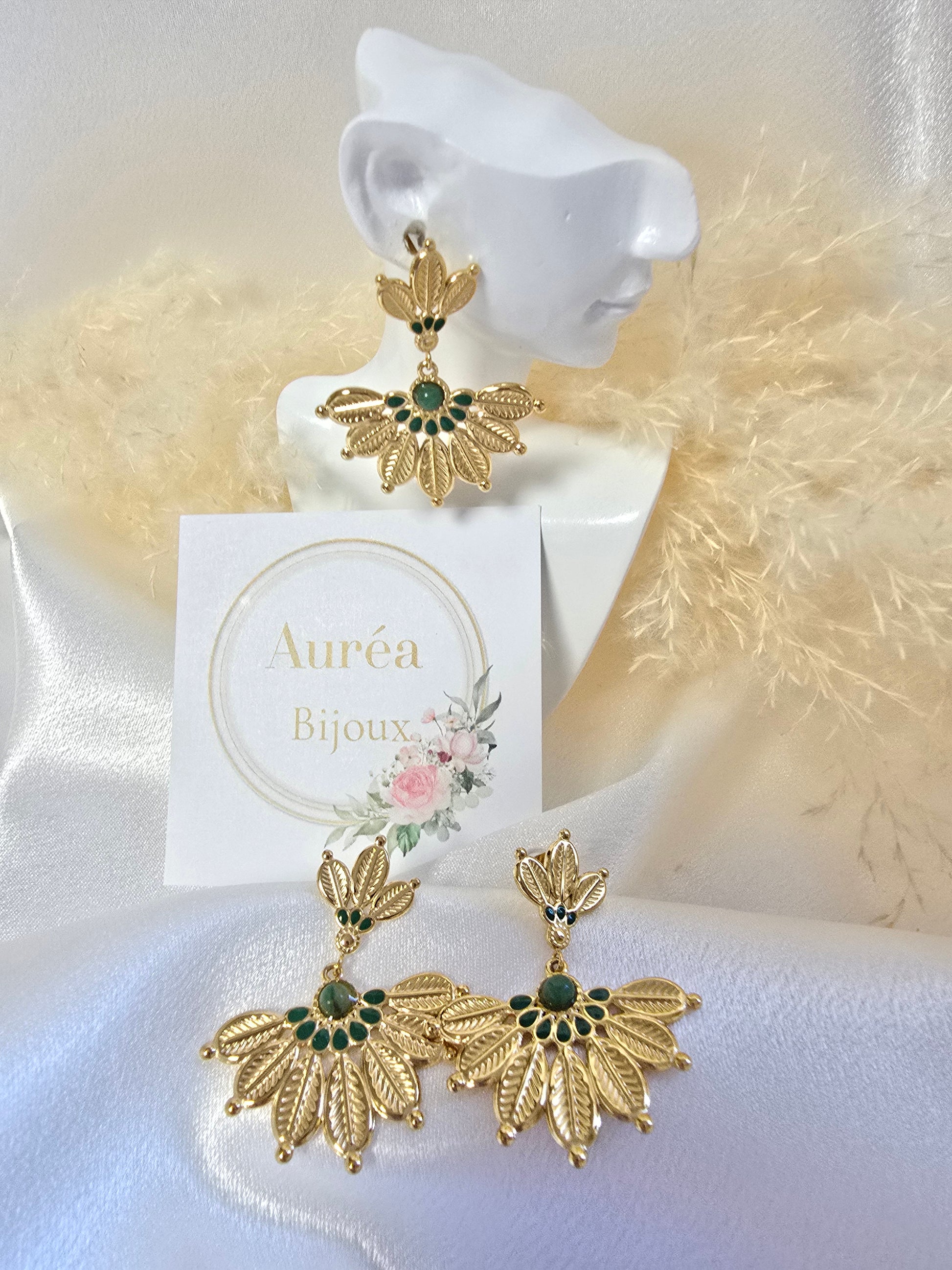 Boucles d'oreilles HINA