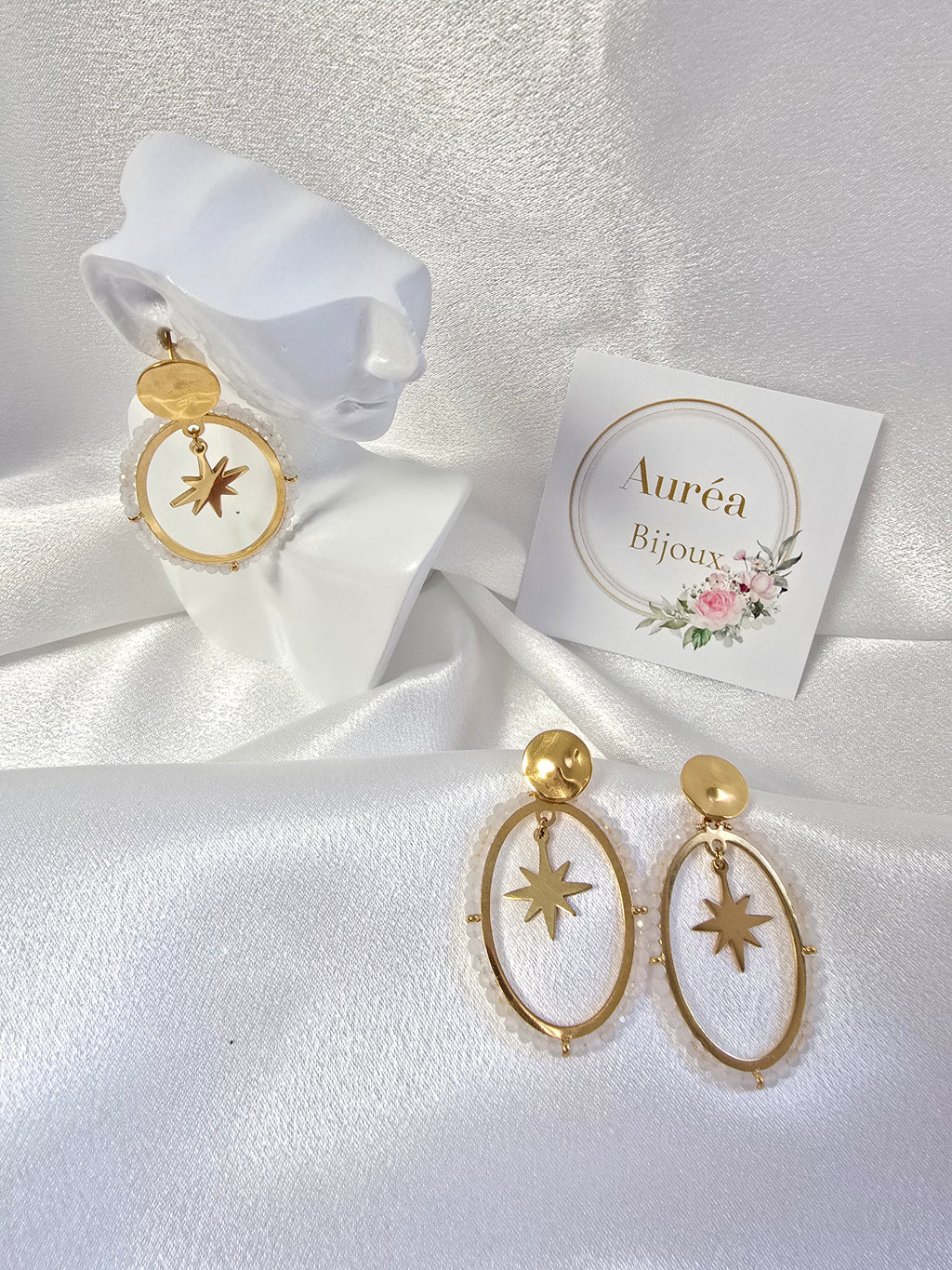 Boucles d'oreilles Barbara