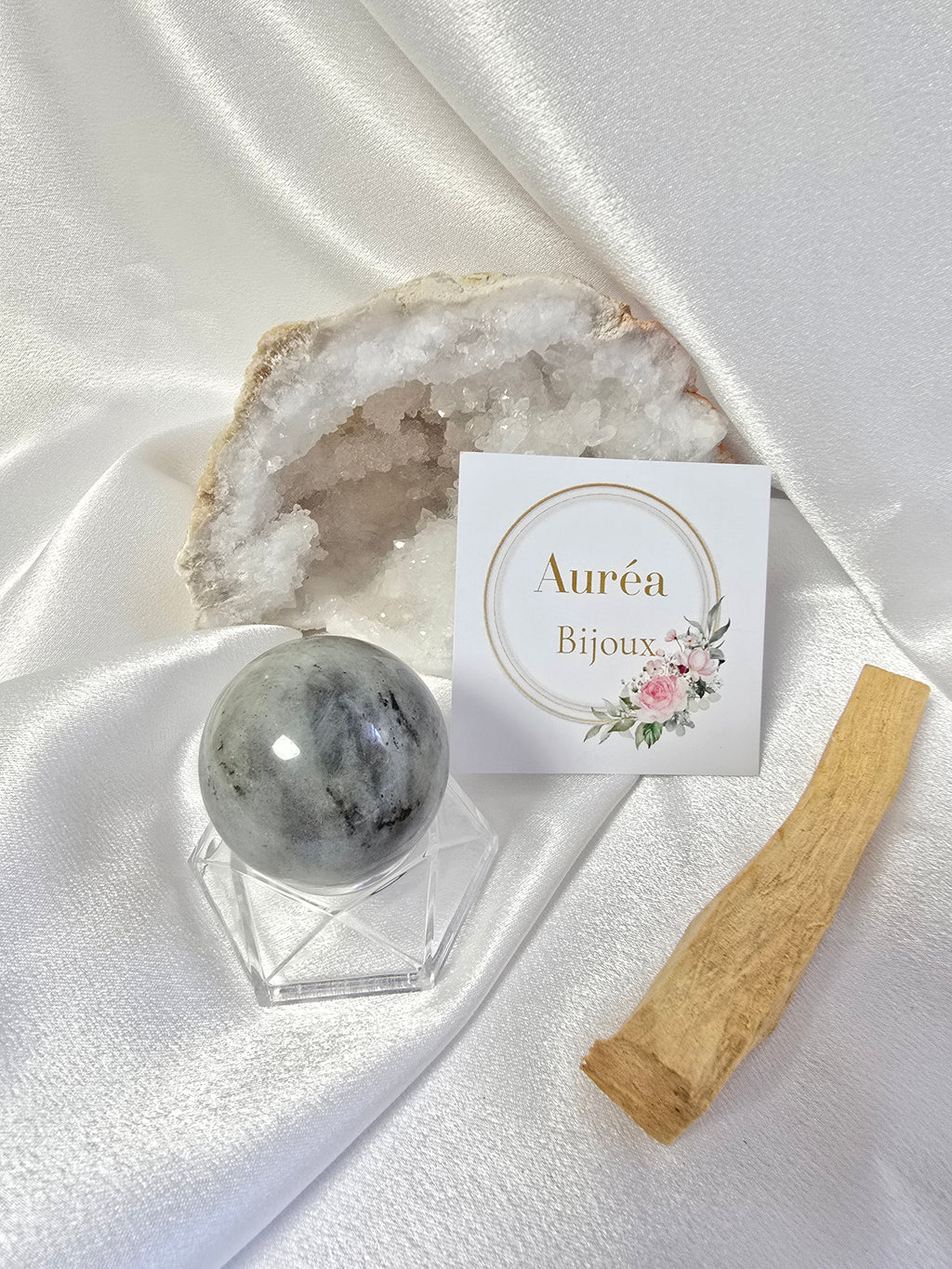 Sphère de labradorite