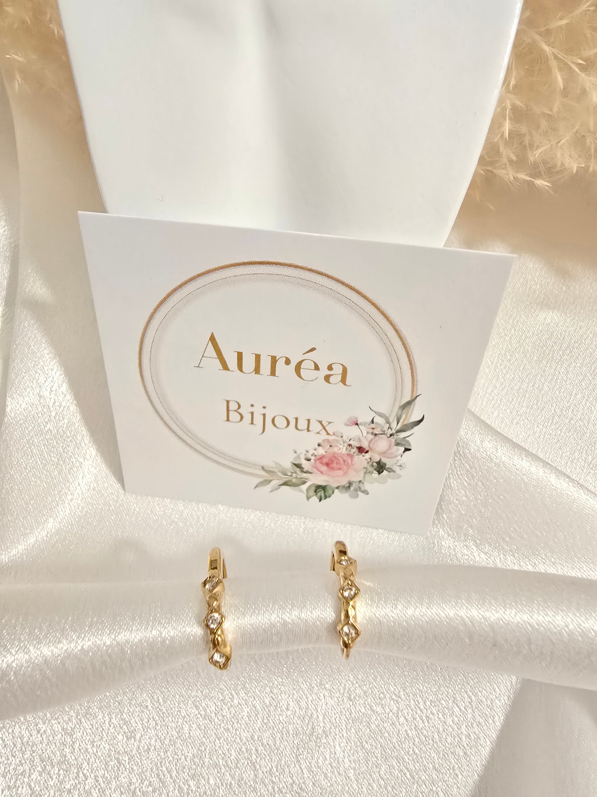 Boucles d'oreilles AMBRE