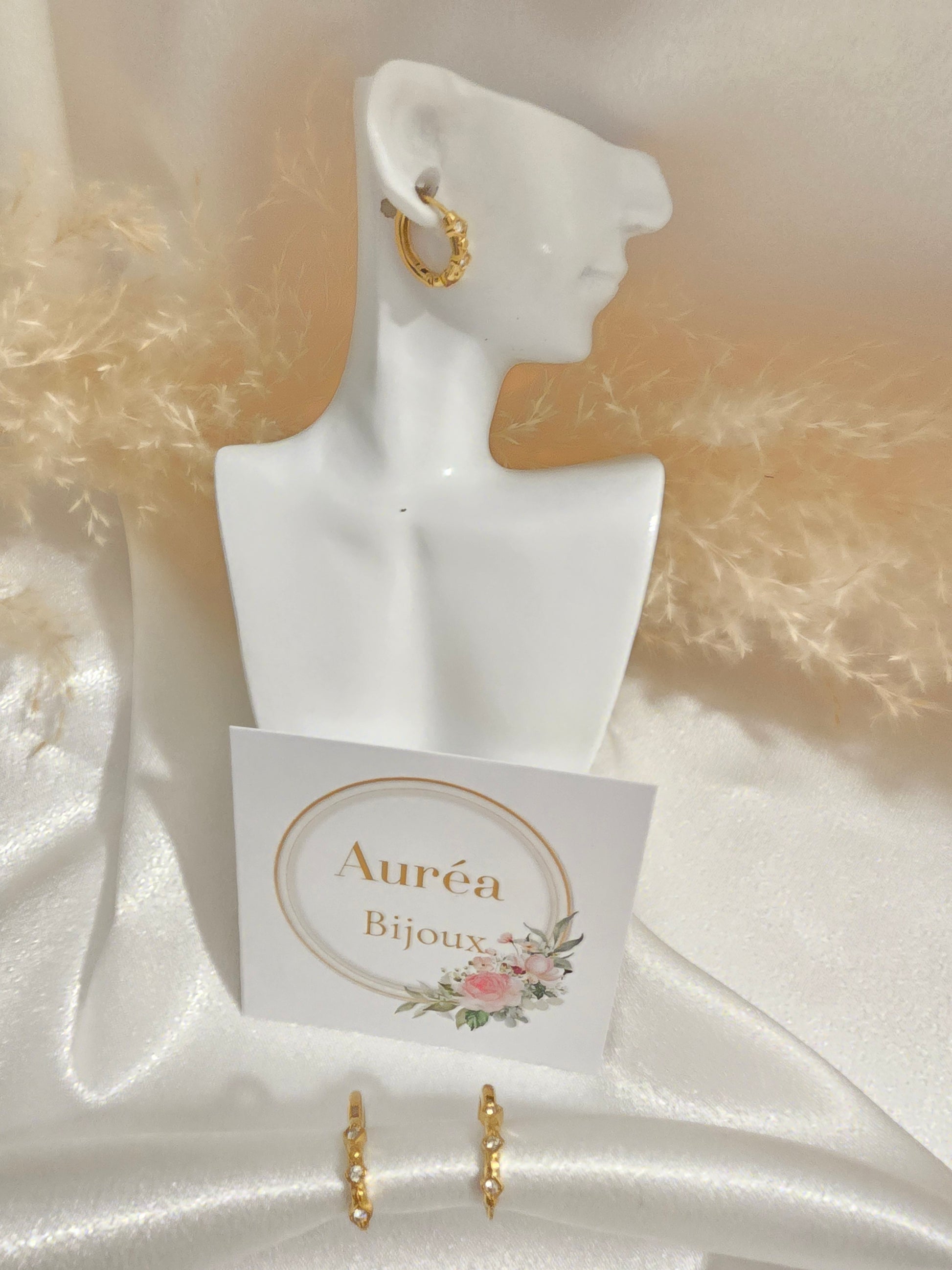 Boucles d'oreilles AMBRE