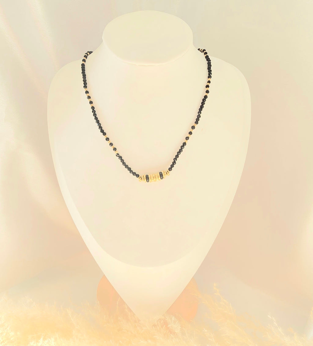 Collier Madisson - Pierres Naturelles & Acier Inoxydable | Lithothérapie Or et Ame Bijoux