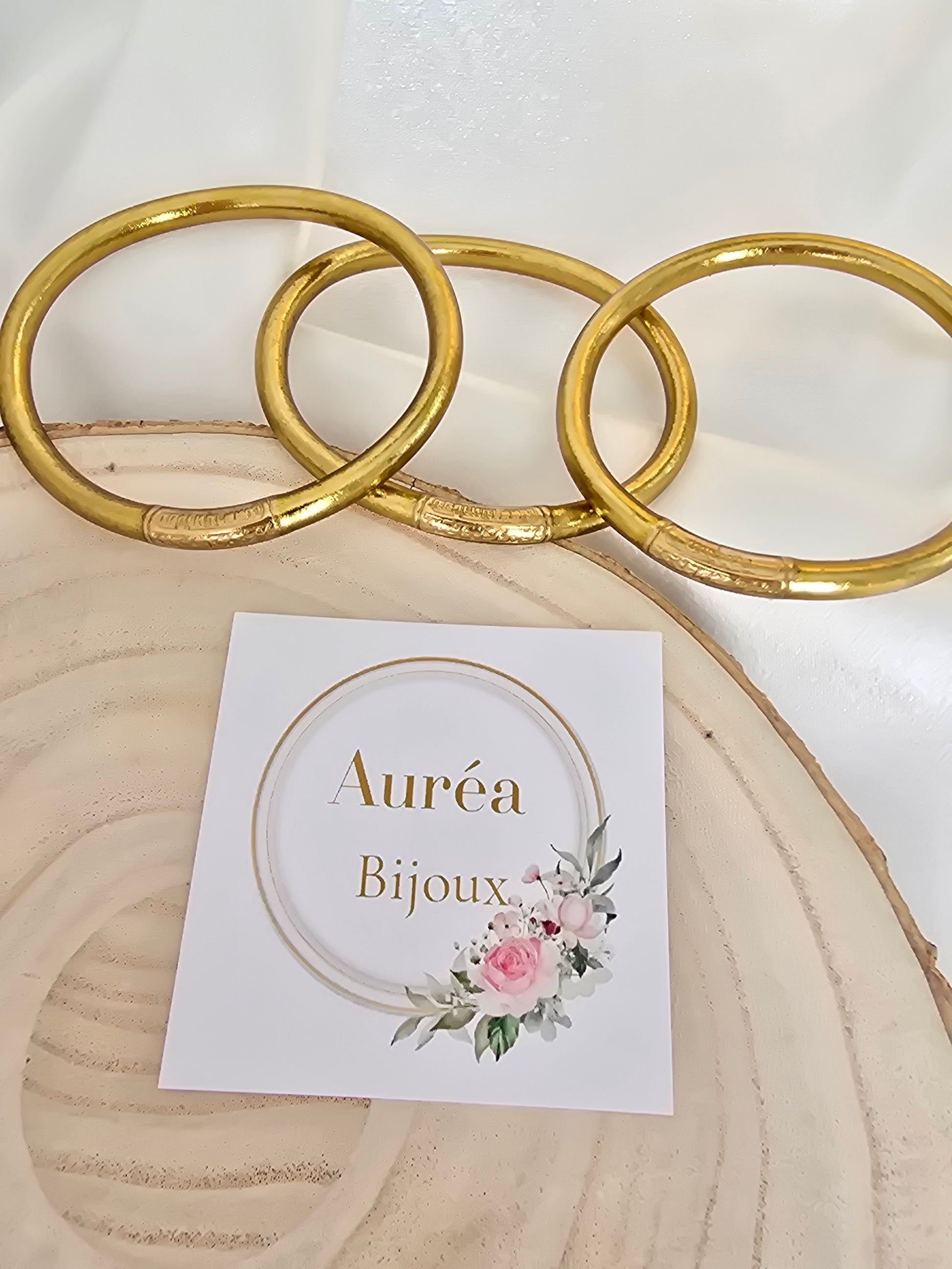 Jonc BOUDDHISTE - Mantra Om Mani Padme Hum Gravé | Or et Ame Bijoux