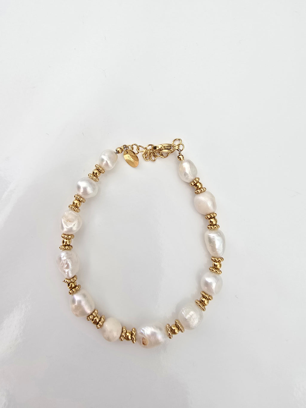 Bracelet CASSANDRE - Pierres Naturelles Enfilées | Or et Âme Bijoux