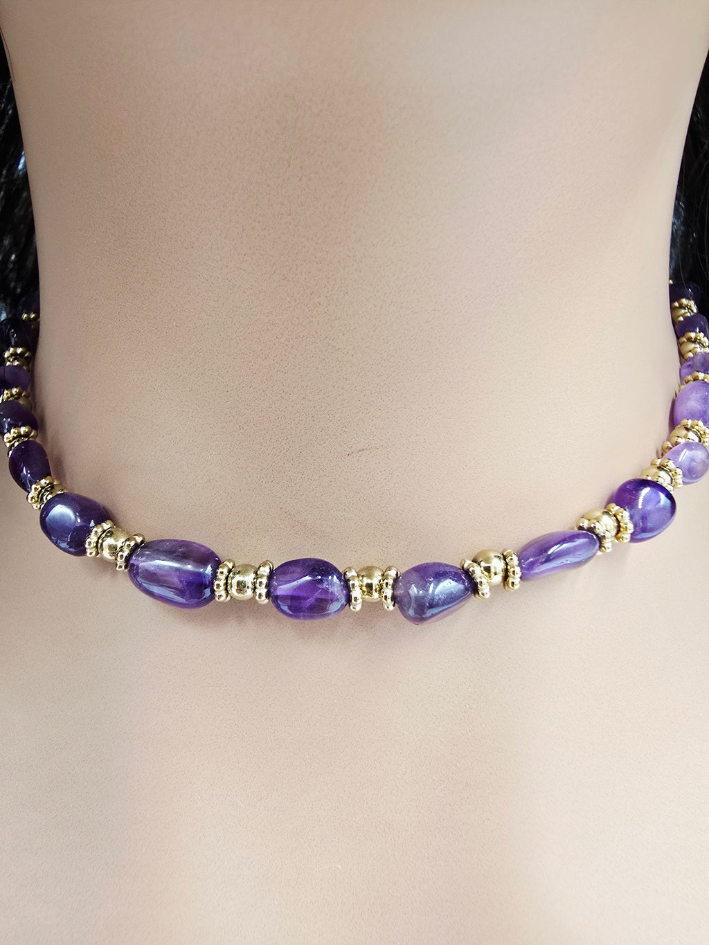 Collier CASSANDRE - Pierres Naturelles Enfilées | Or et Âme Bijoux