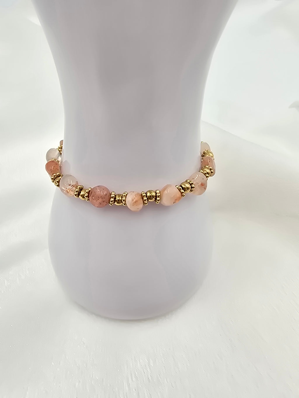 Bracelet CASSANDRE - Pierres Naturelles Enfilées | Or et Âme Bijoux
