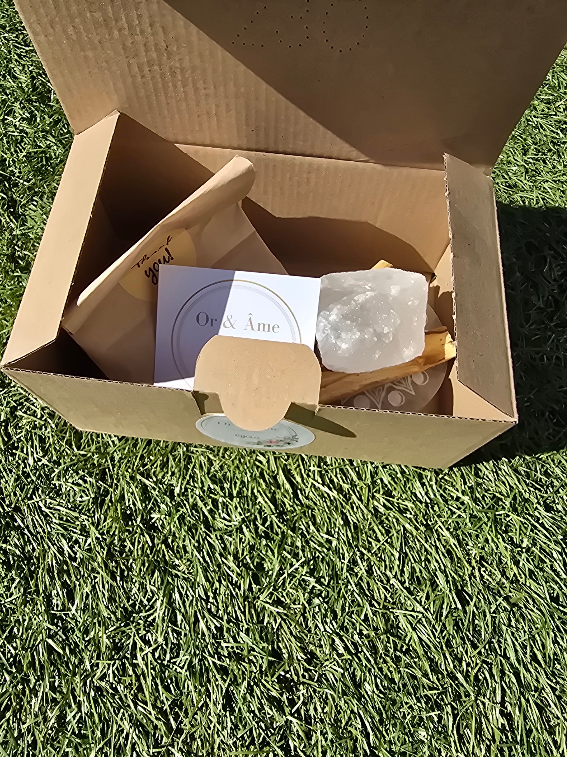 Kit Purification & Rechargement – Plaque de Sélénite & Essentiels Purificateurs