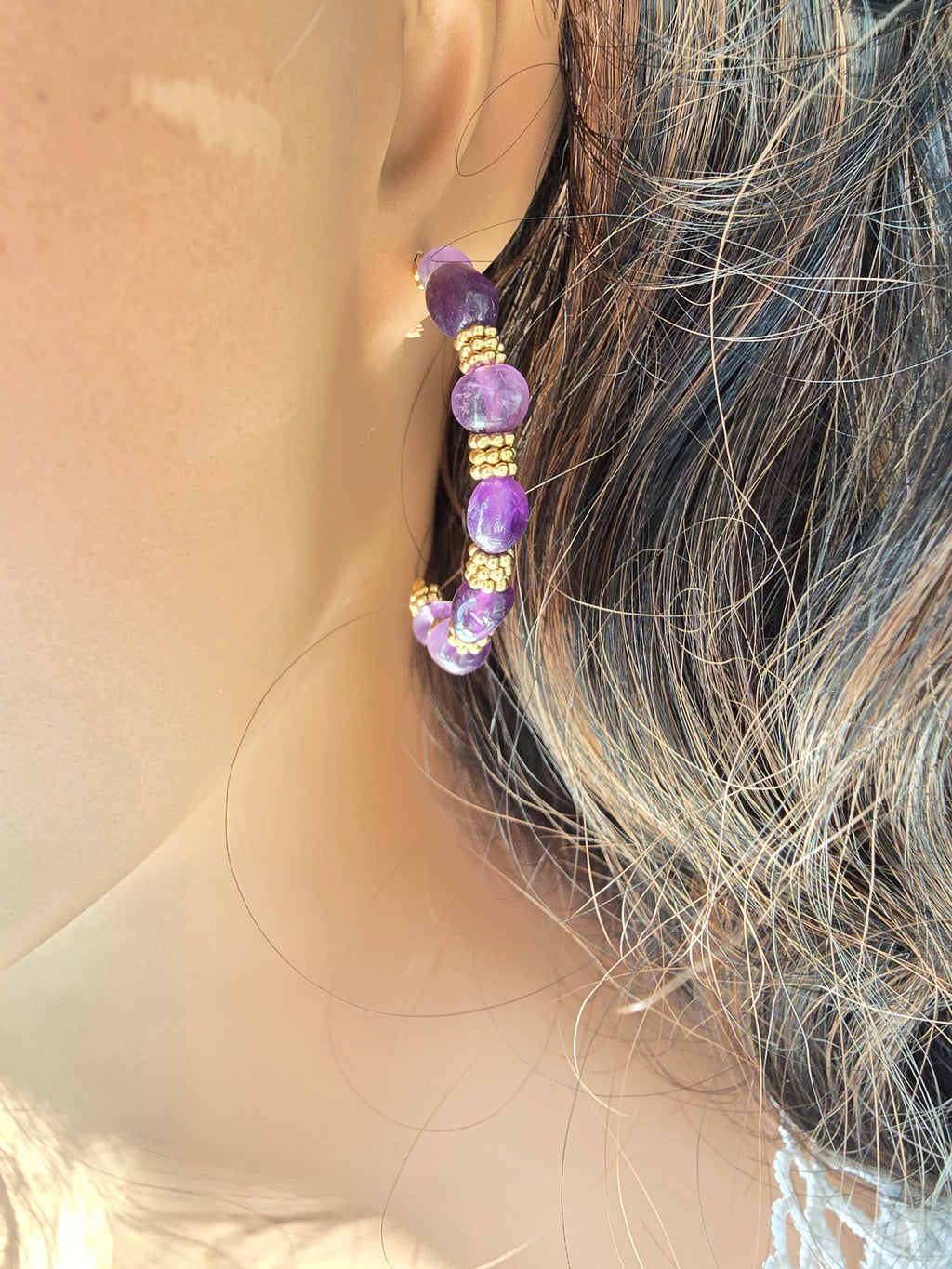 Boucles d'Oreilles Cassandre – Choix de Pierre