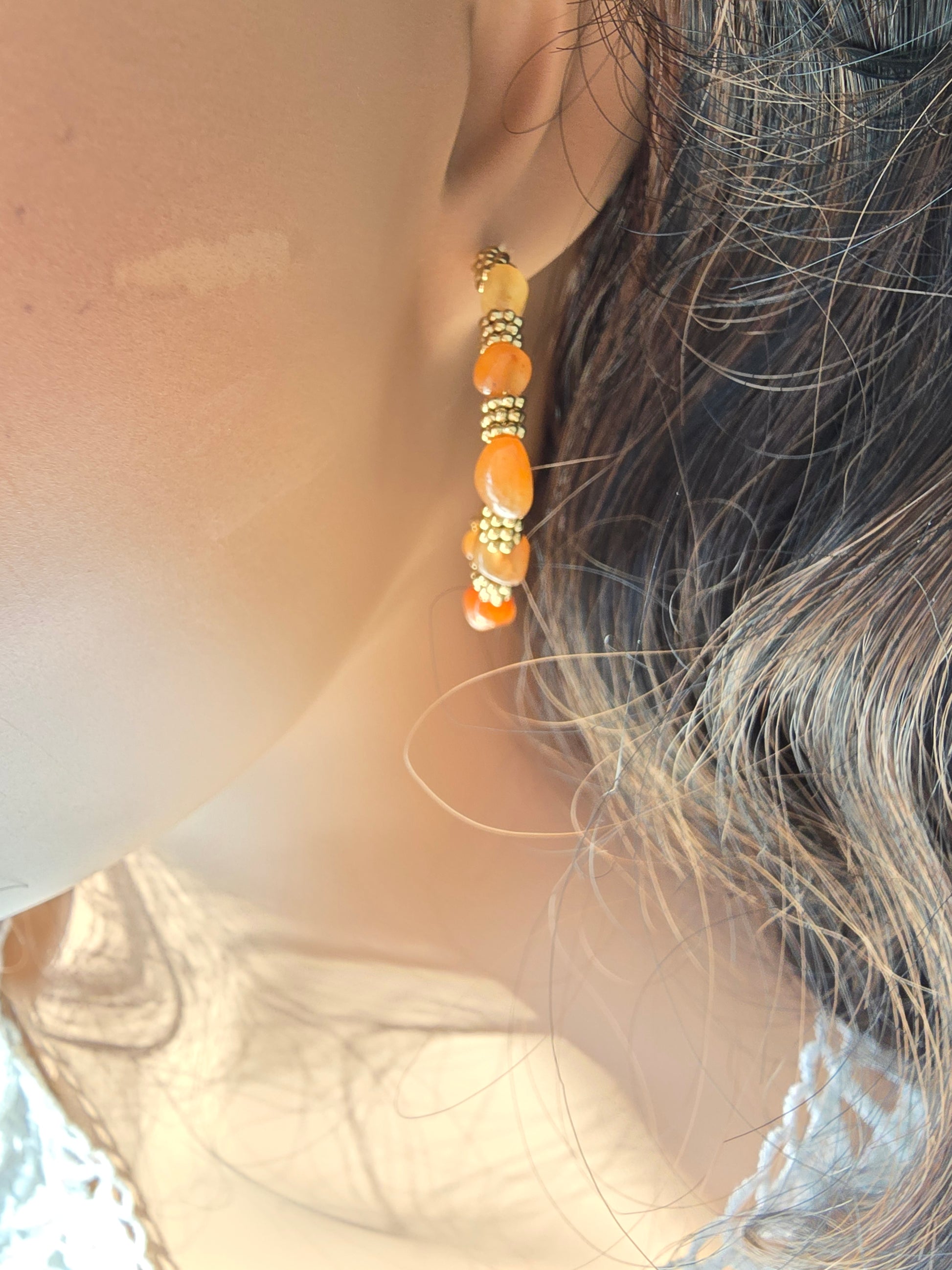 Boucles d'Oreilles Cassandre – Choix de Pierre
