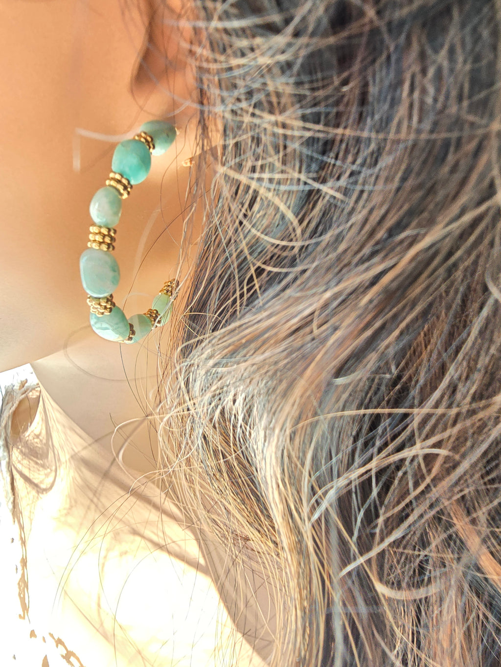 Boucles d'Oreilles Cassandre – Choix de Pierre