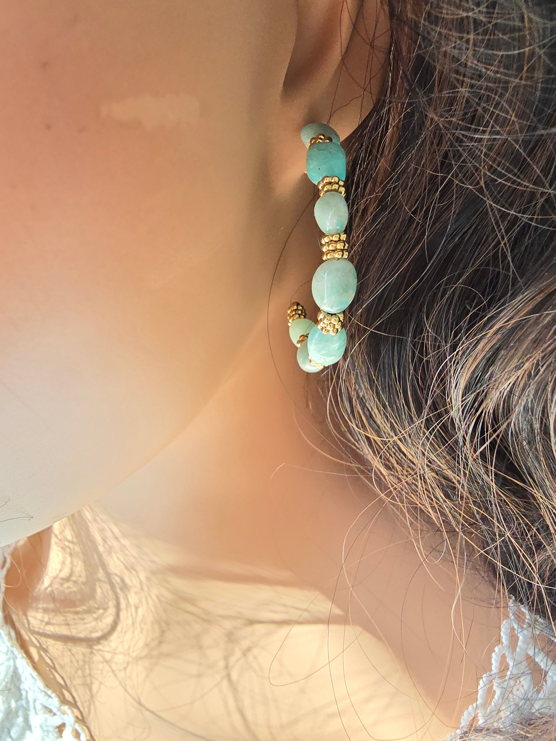 Boucles d'Oreilles Cassandre – Choix de Pierre