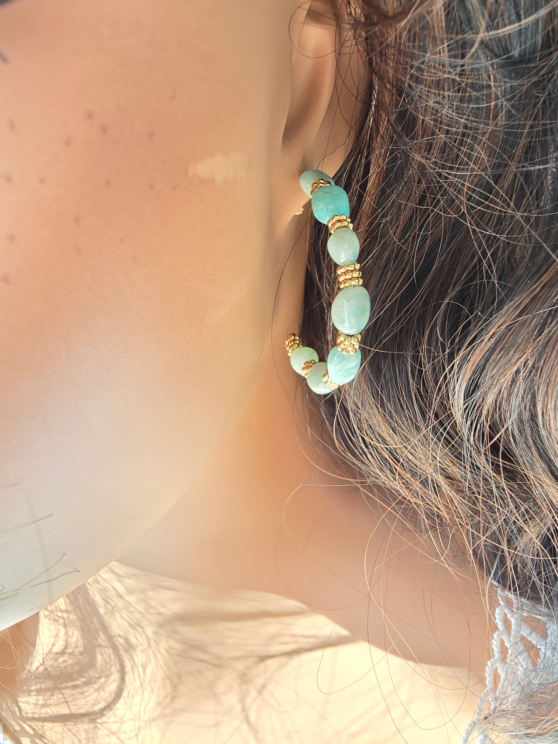 Boucles d'Oreilles Cassandre – Choix de Pierre