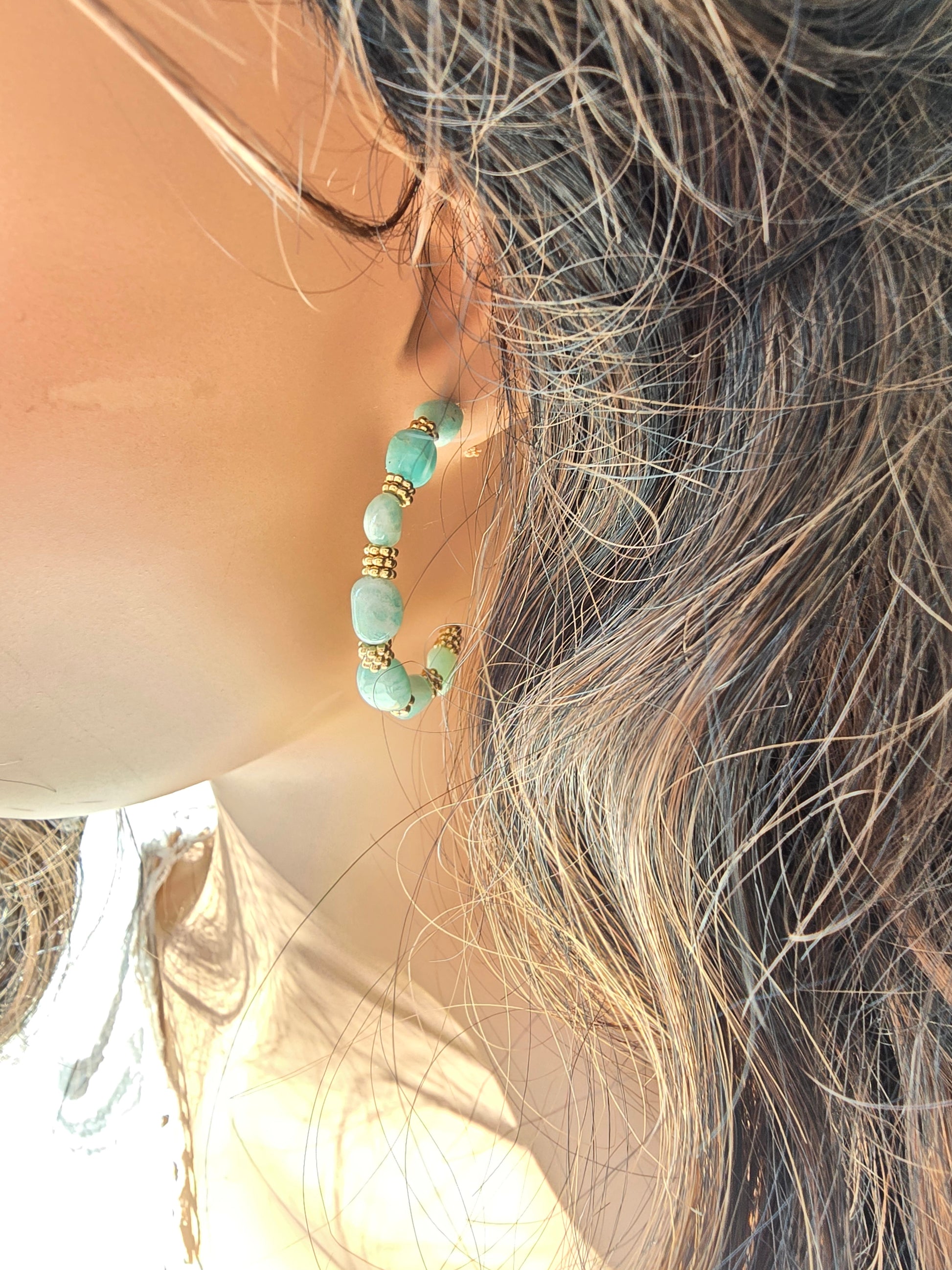 Boucles d'Oreilles Cassandre – Choix de Pierre
