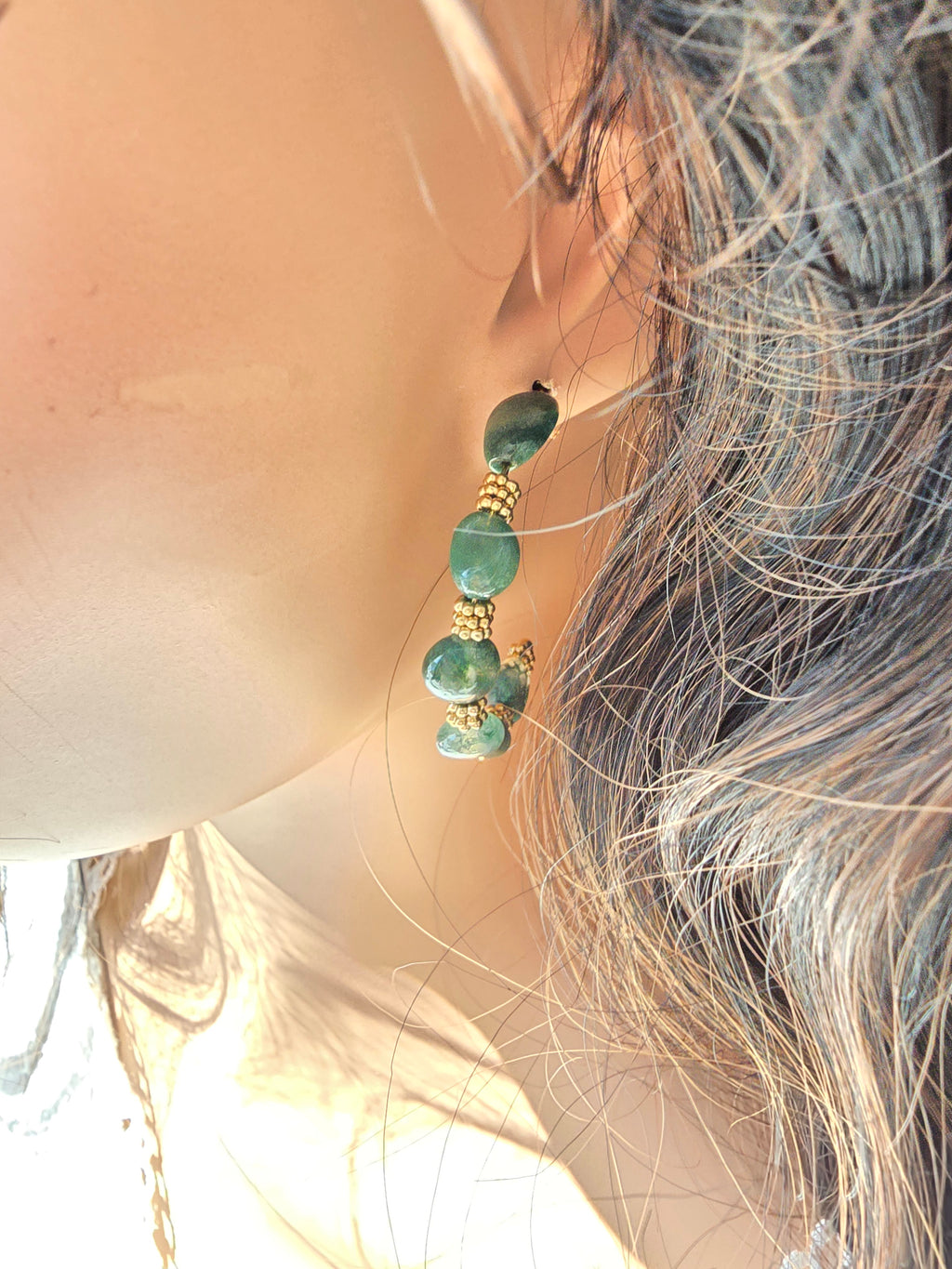 Boucles d'Oreilles Cassandre – Choix de Pierre