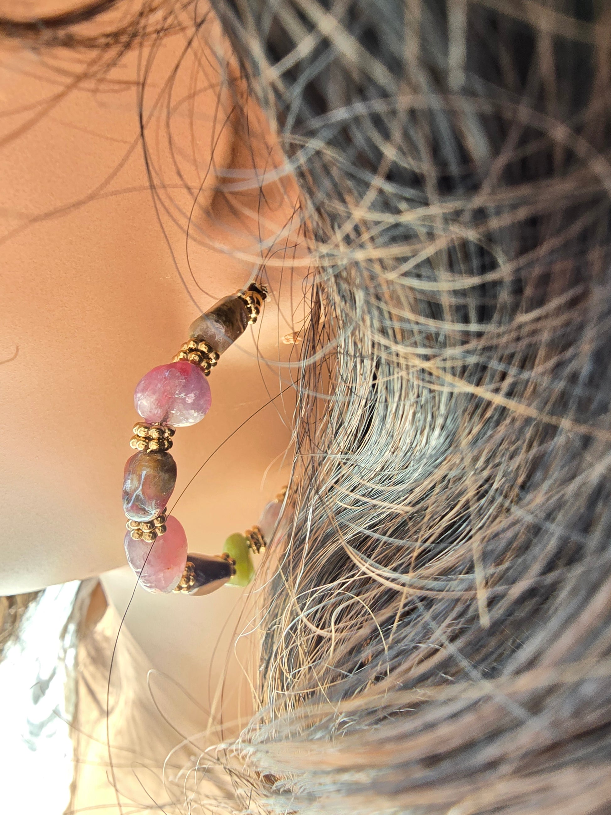 Boucles d'Oreilles Cassandre – Choix de Pierre