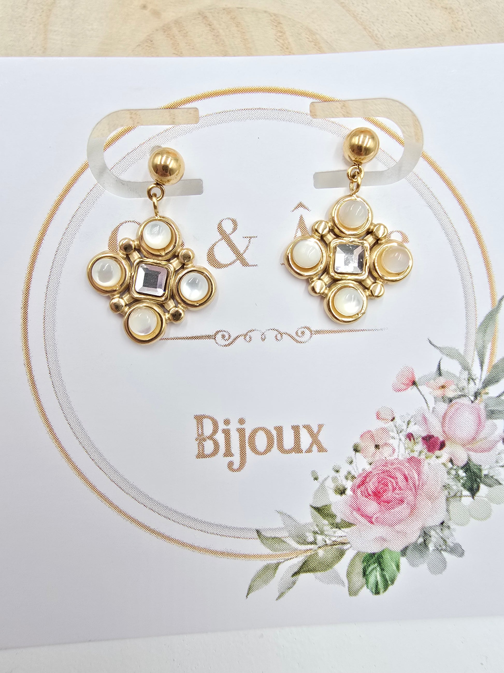 Boucles d'Oreilles Tedy – Pierres Naturelles