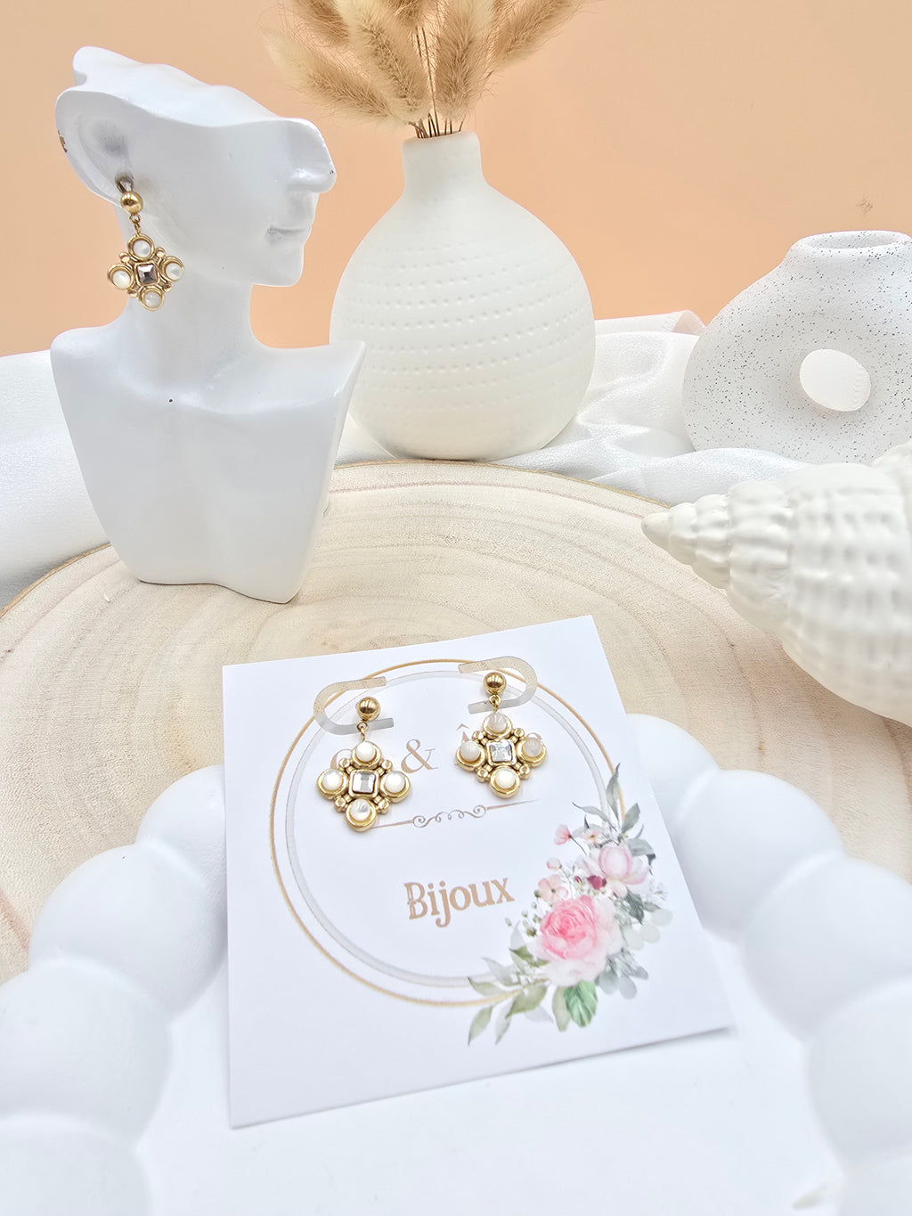 Boucles d'Oreilles Tedy – Pierres Naturelles