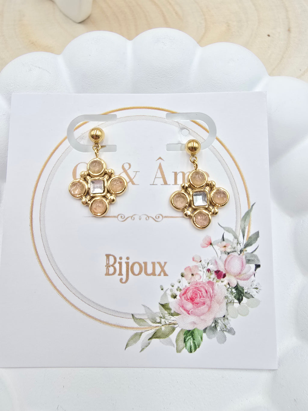 Boucles d'Oreilles Tedy – Pierres Naturelles