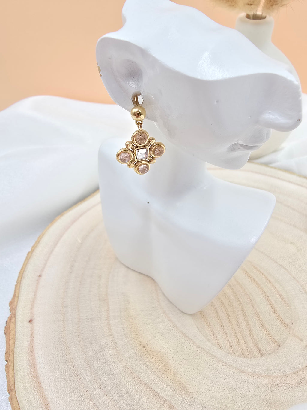 Boucles d'Oreilles Tedy – Pierres Naturelles