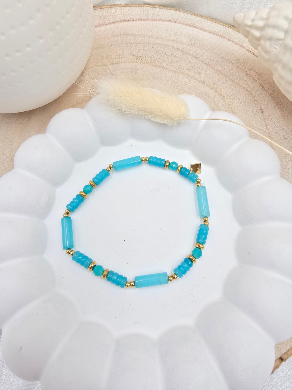 Bracelet Méril – Pierres Naturelles Bleues
