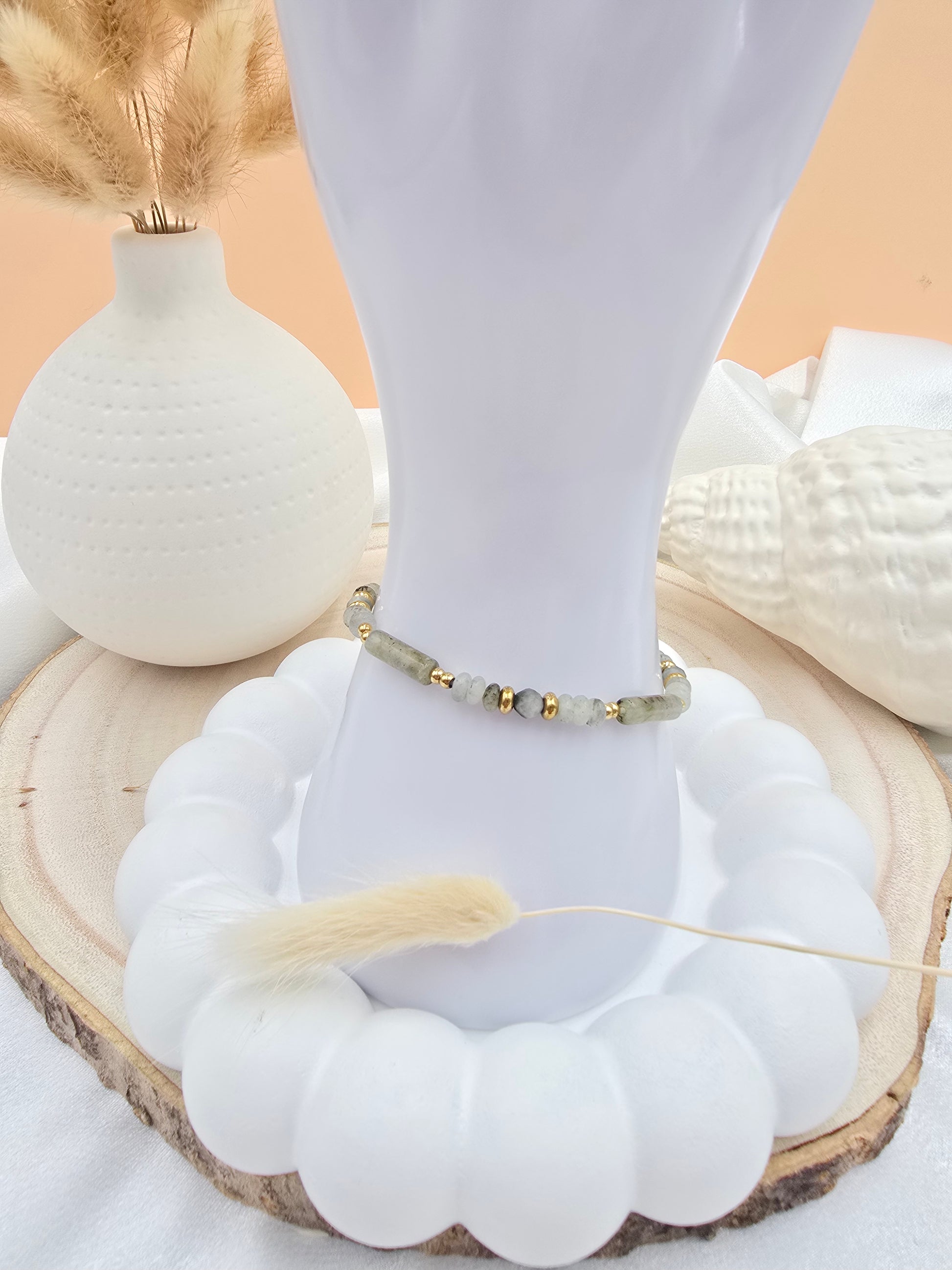 Bracelet Méril – Pierres Naturelles Bleues