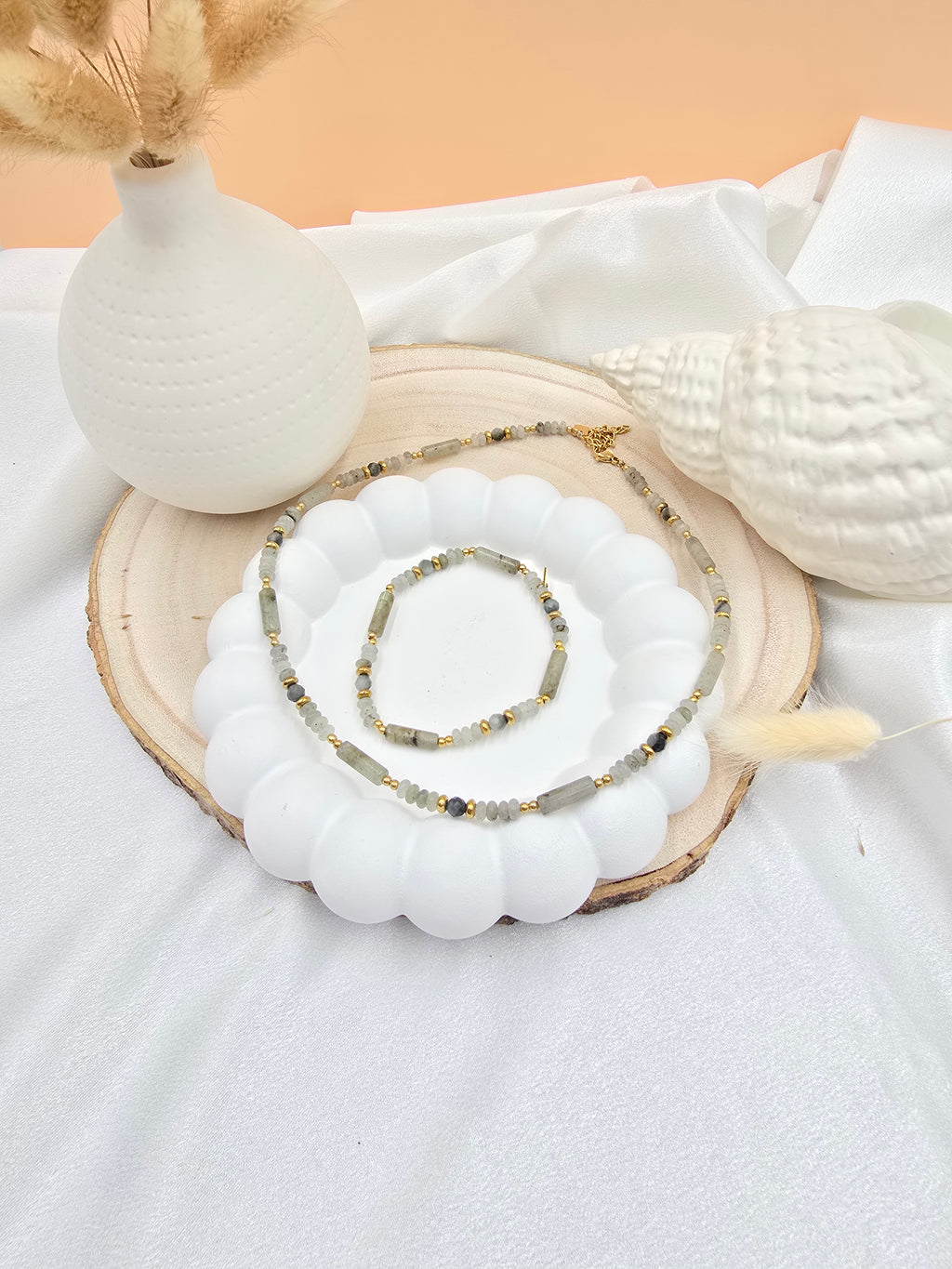 Bracelet Méril – Pierres Naturelles Bleues