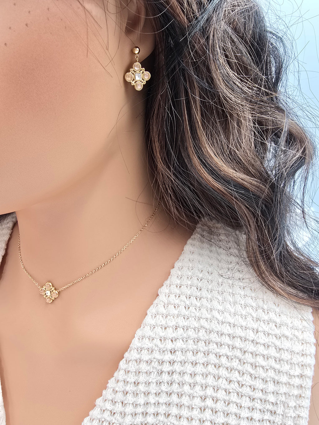 Boucles d'Oreilles Tedy – Pierres Naturelles