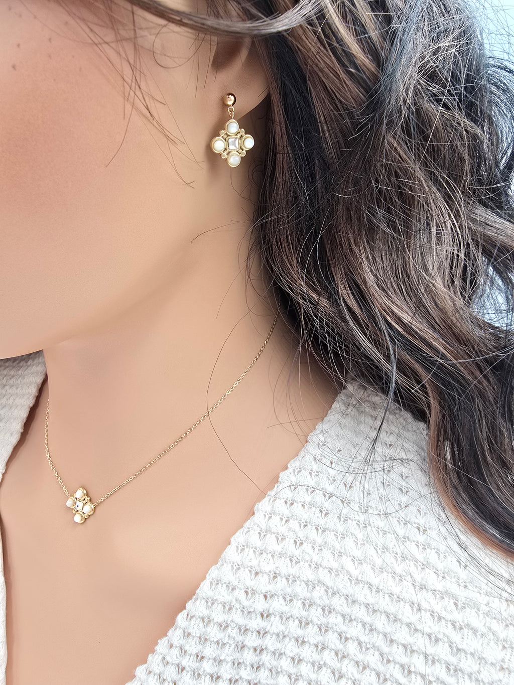 Boucles d'Oreilles Tedy – Pierres Naturelles