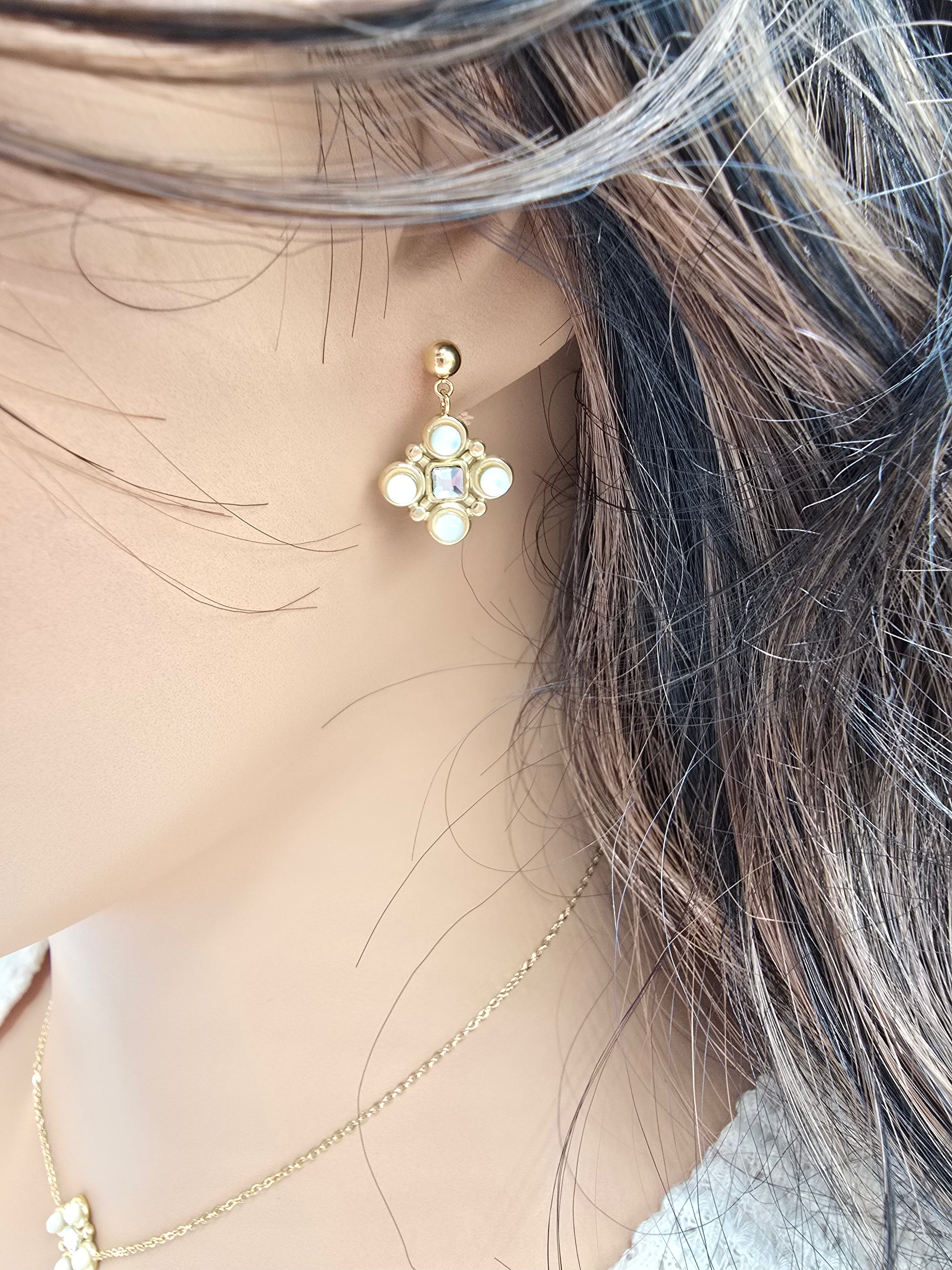 Boucles d'Oreilles Tedy – Pierres Naturelles