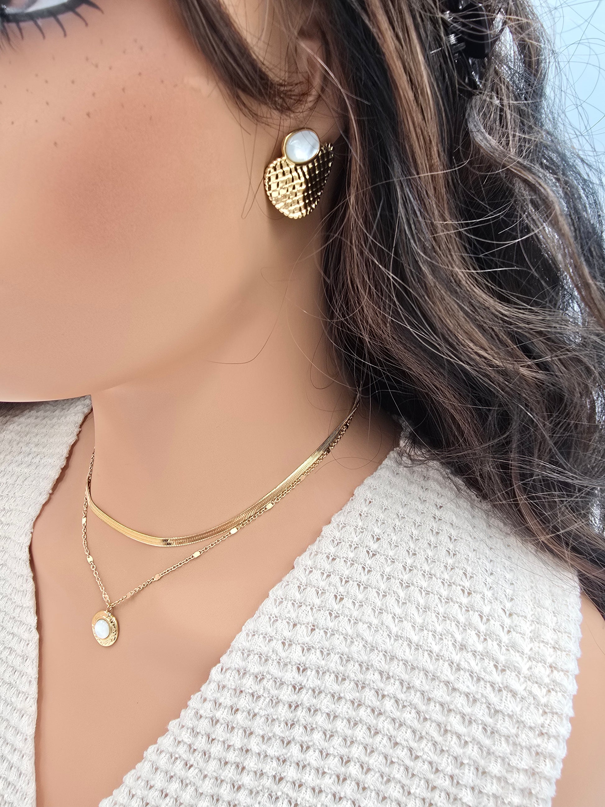 Boucles d'Oreilles Avilie – Pierres Naturelles