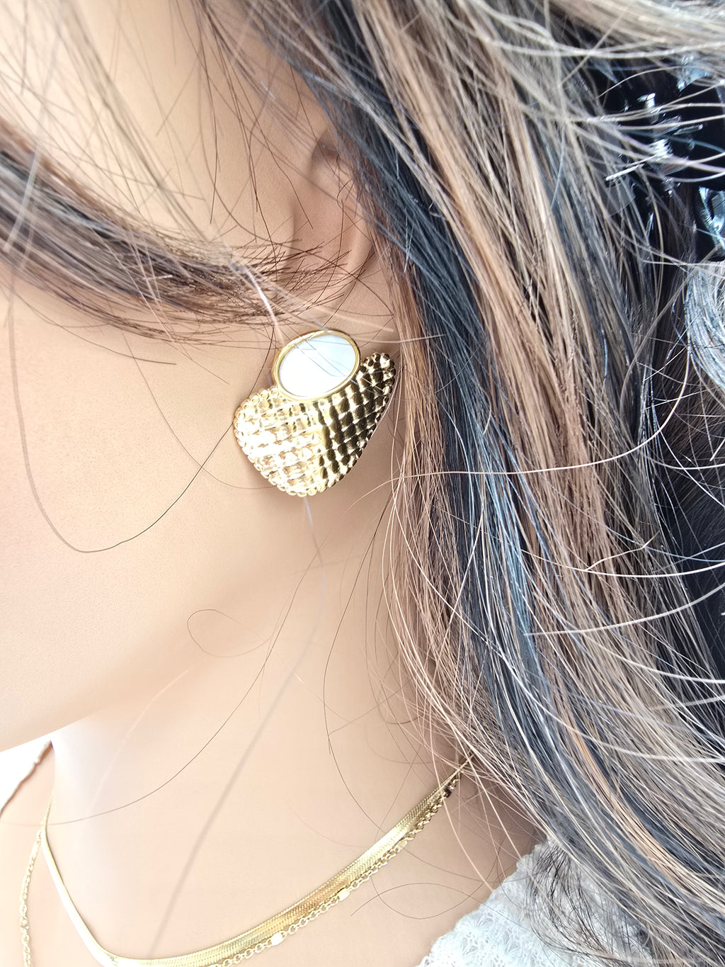 Boucles d'Oreilles Avilie – Pierres Naturelles